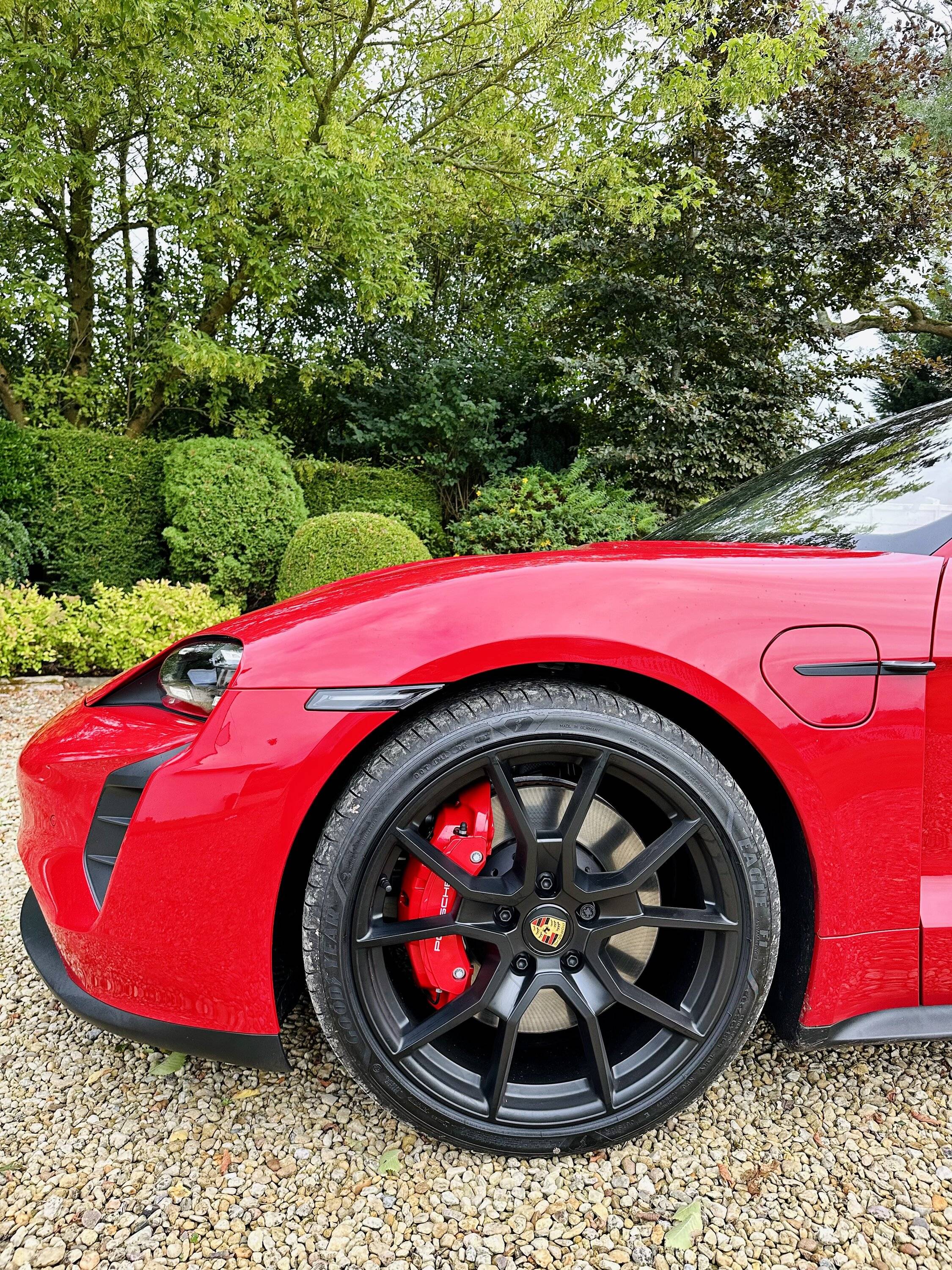 Porsche Taycan MY2024 Taycan GTS Carmine Red arrives and worth the wait! IMG_8292