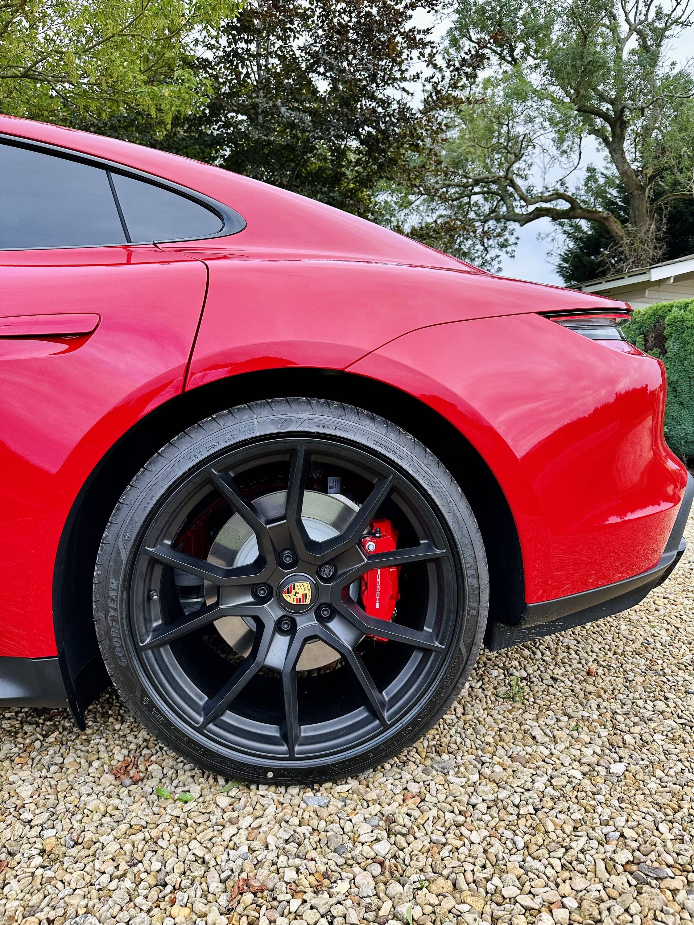 Porsche Taycan MY2024 Taycan GTS Carmine Red arrives and worth the wait! IMG_8294