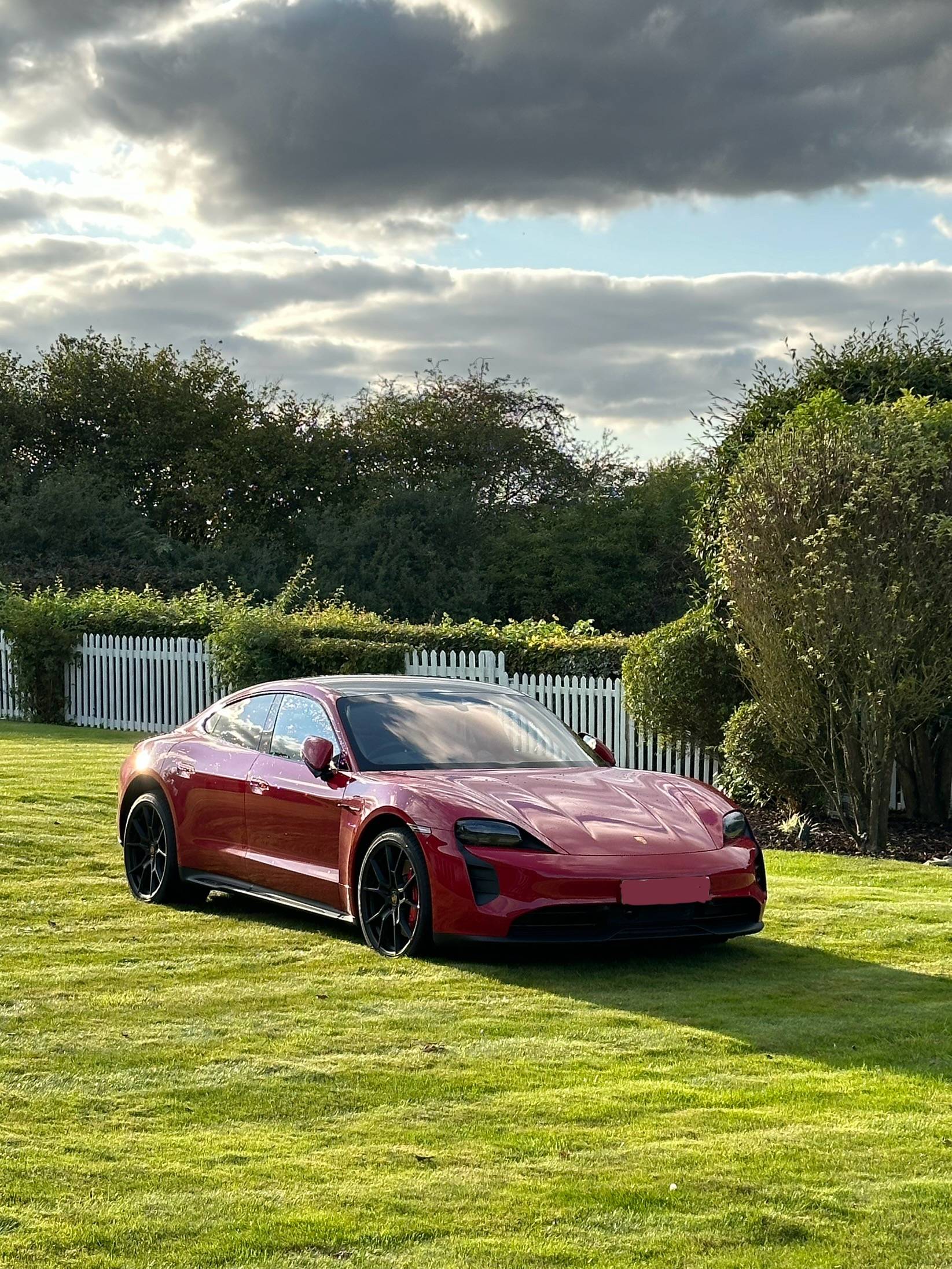Porsche Taycan MY2024 Taycan GTS Carmine Red arrives and worth the wait! IMG_8433