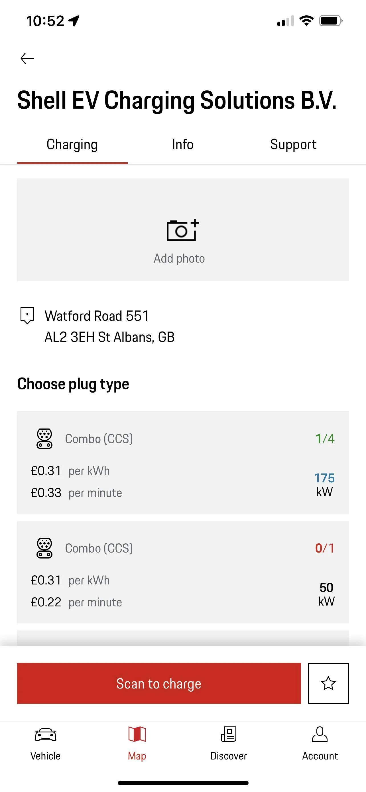 Porsche Taycan UK - Porsche list of discounted charging networks? IMG_4294