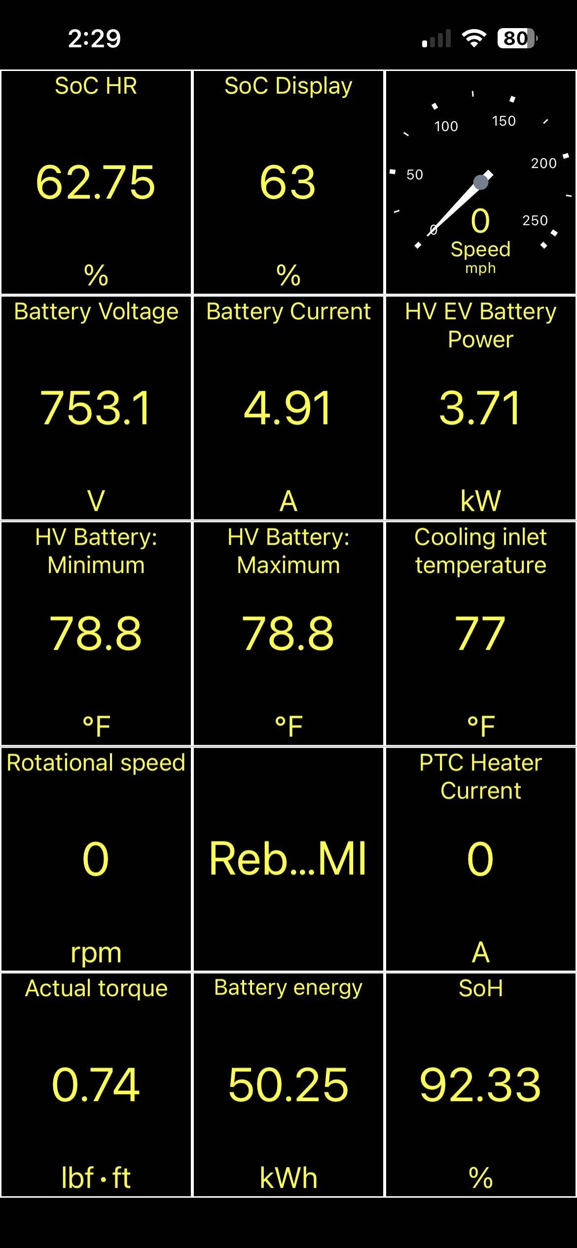 Porsche Taycan 🔋 Baseline for HV Battery SoH Performance (Battery Degradation Data by Taycan Owners) IMG_0273