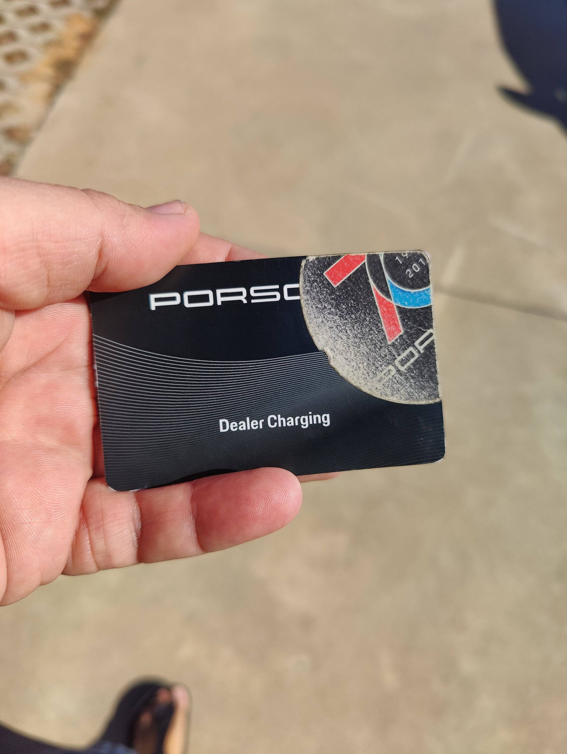 Porsche Taycan Dealership charging IMG20230927110026
