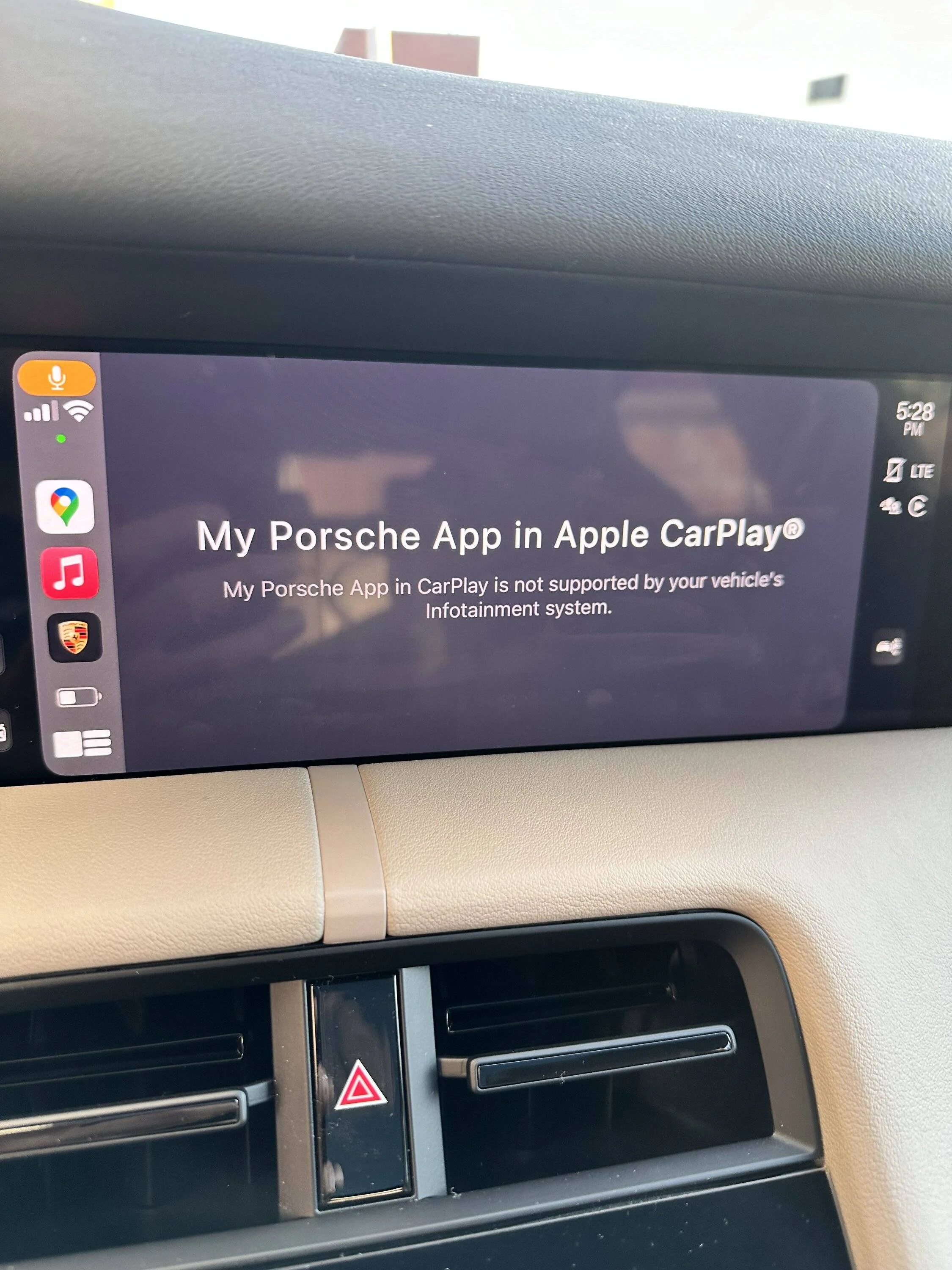 Porsche Taycan My Porsche in Apple CarPlay IMG_0548