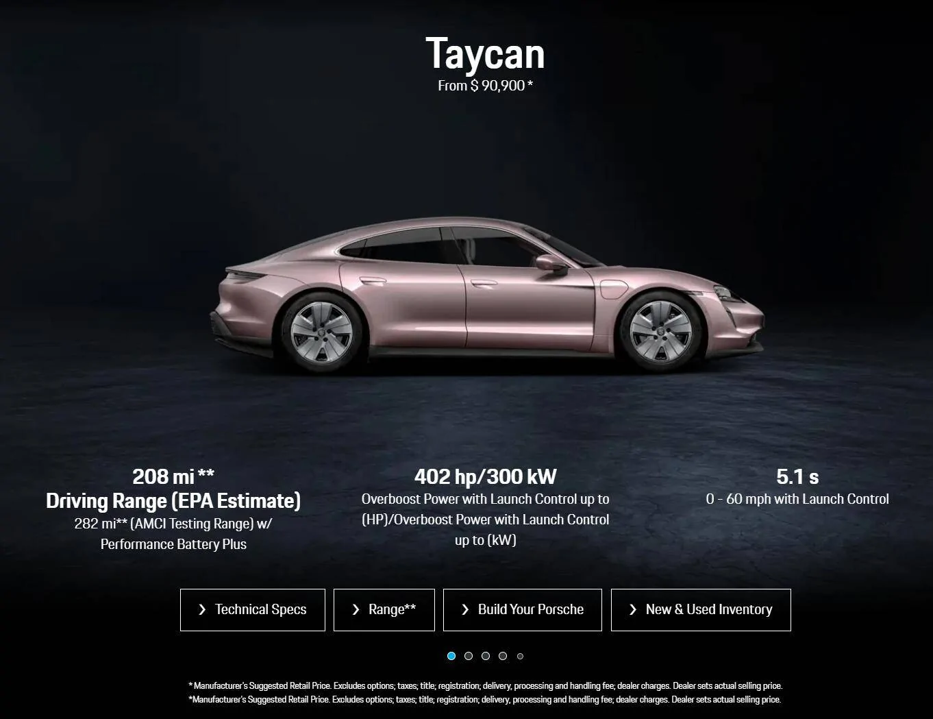 Porsche Taycan Porsche resorting to Tesla old marketing tricks? 1696713558246