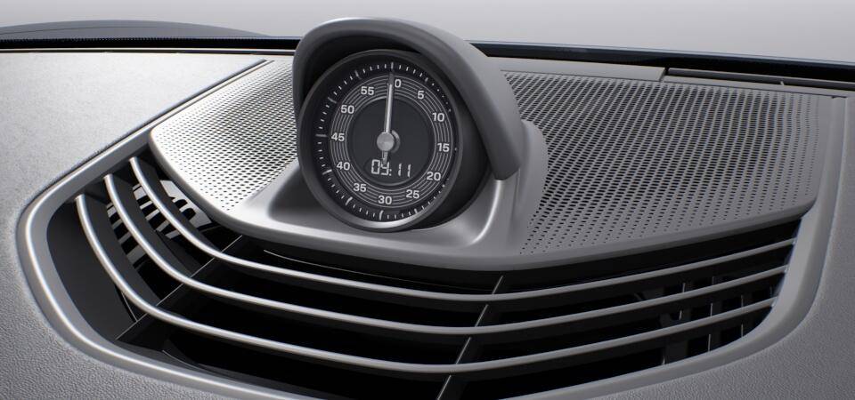 Porsche Taycan replace sportchrono stopwatch by compass 1696762064570