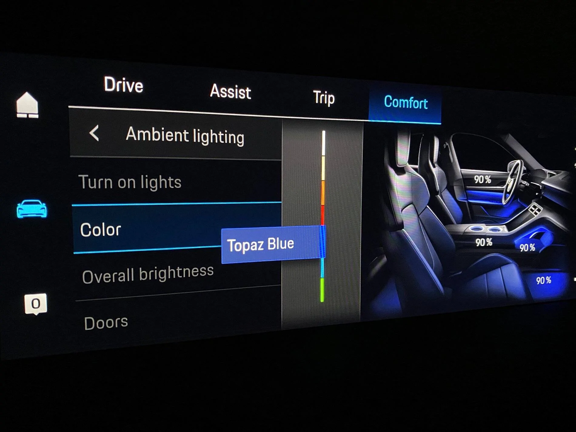 Porsche Taycan Ambient lighting... IMG_2751