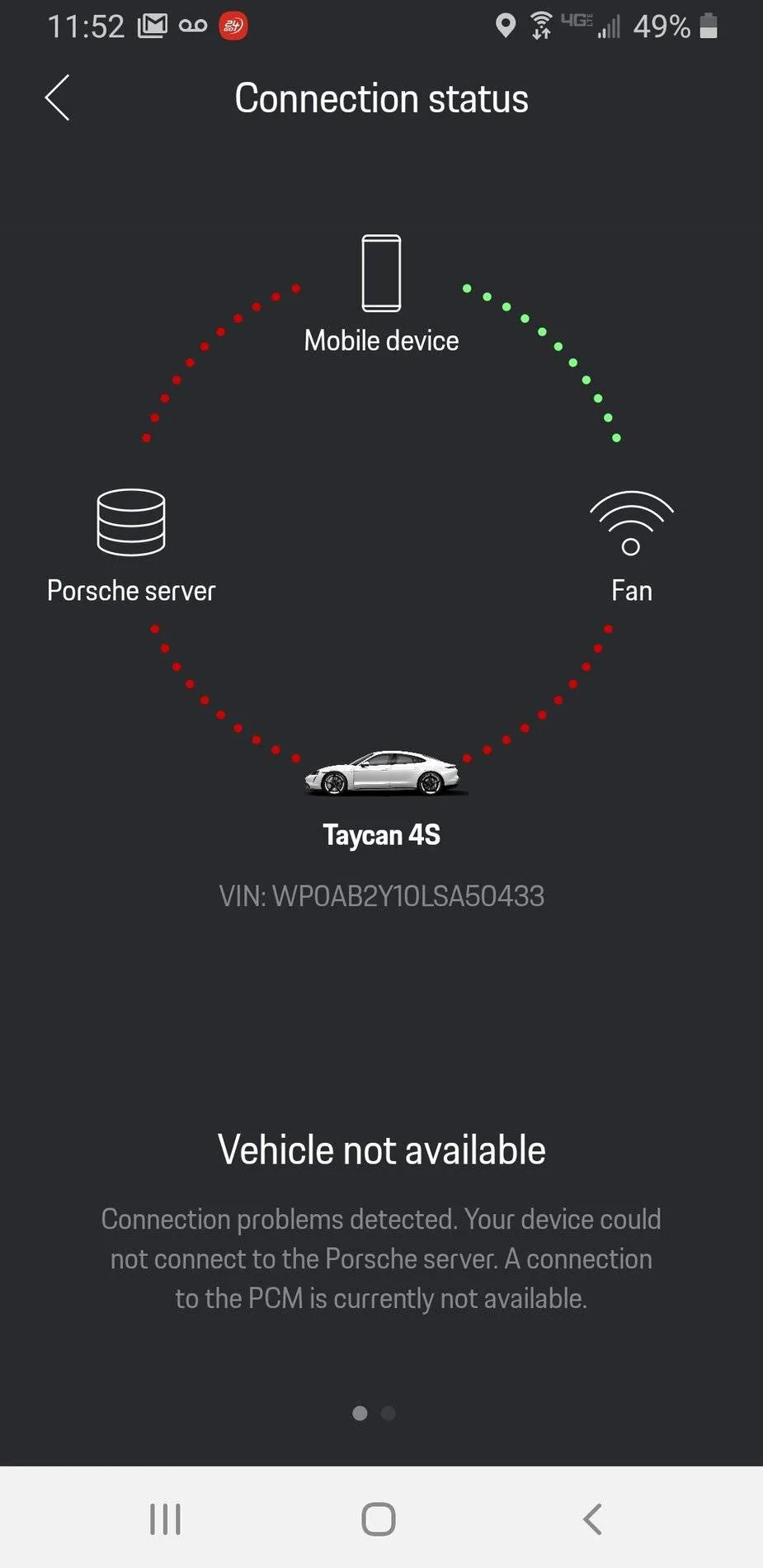 Porsche Taycan Just took delivery...Need help from forum. Screenshot_20200713-115226_Connect
