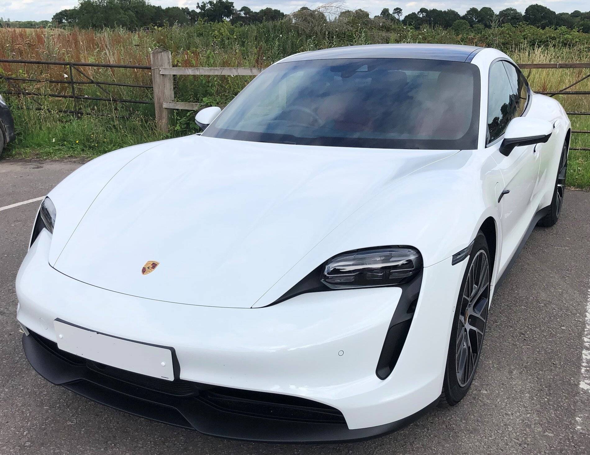 Porsche Taycan A mere 522 day wait but its here! Front