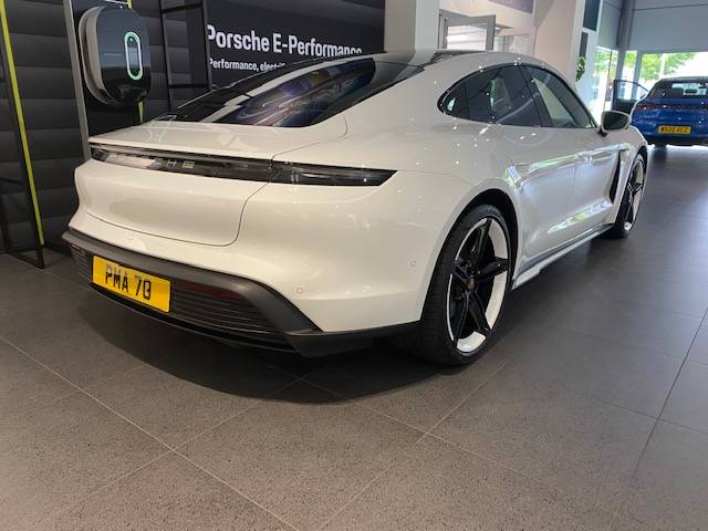 Porsche Taycan very pleased, 4S collected UK IMG_5027