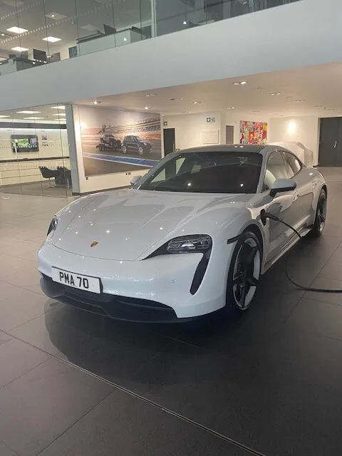 Porsche Taycan very pleased, 4S collected UK IMG_5030