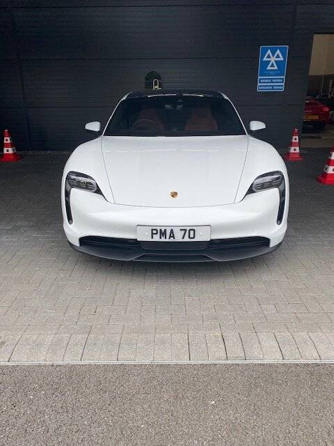 Porsche Taycan very pleased, 4S collected UK IMG_5032