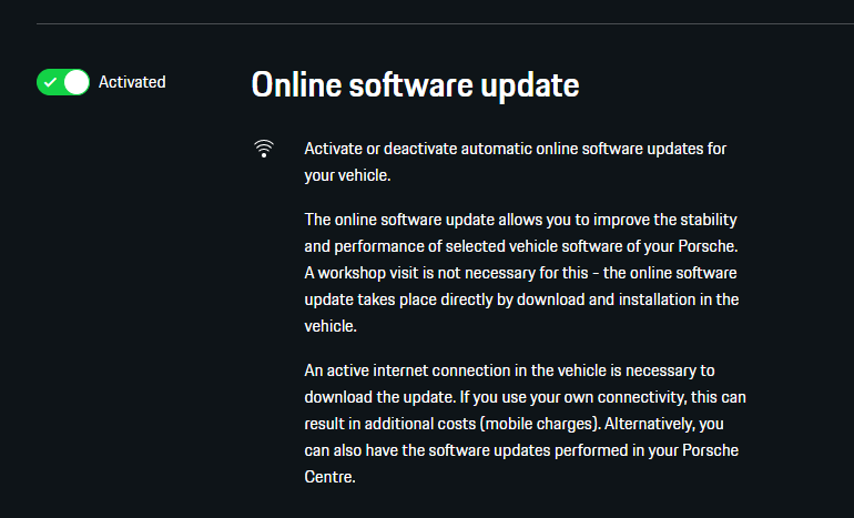 Porsche Taycan Porsche Connect Update! Capture7.PNG
