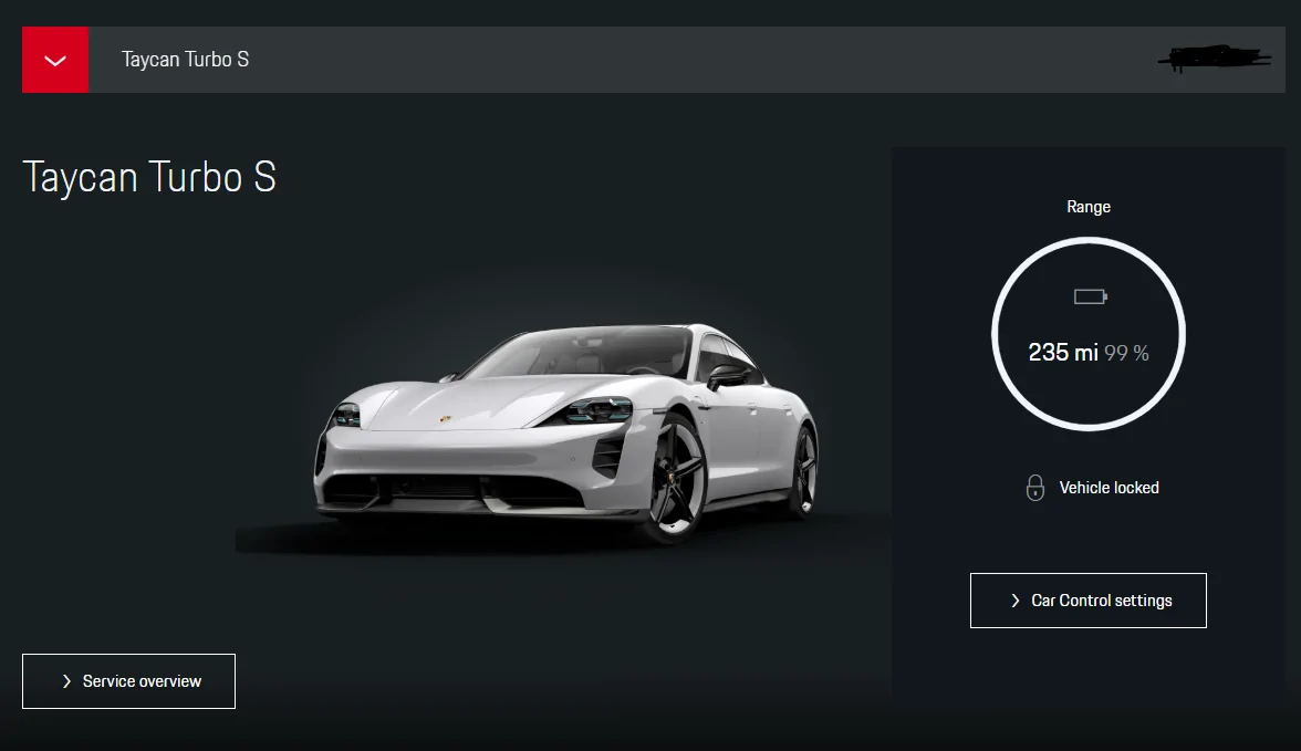Porsche Taycan Porsche Connect Update! Capture4
