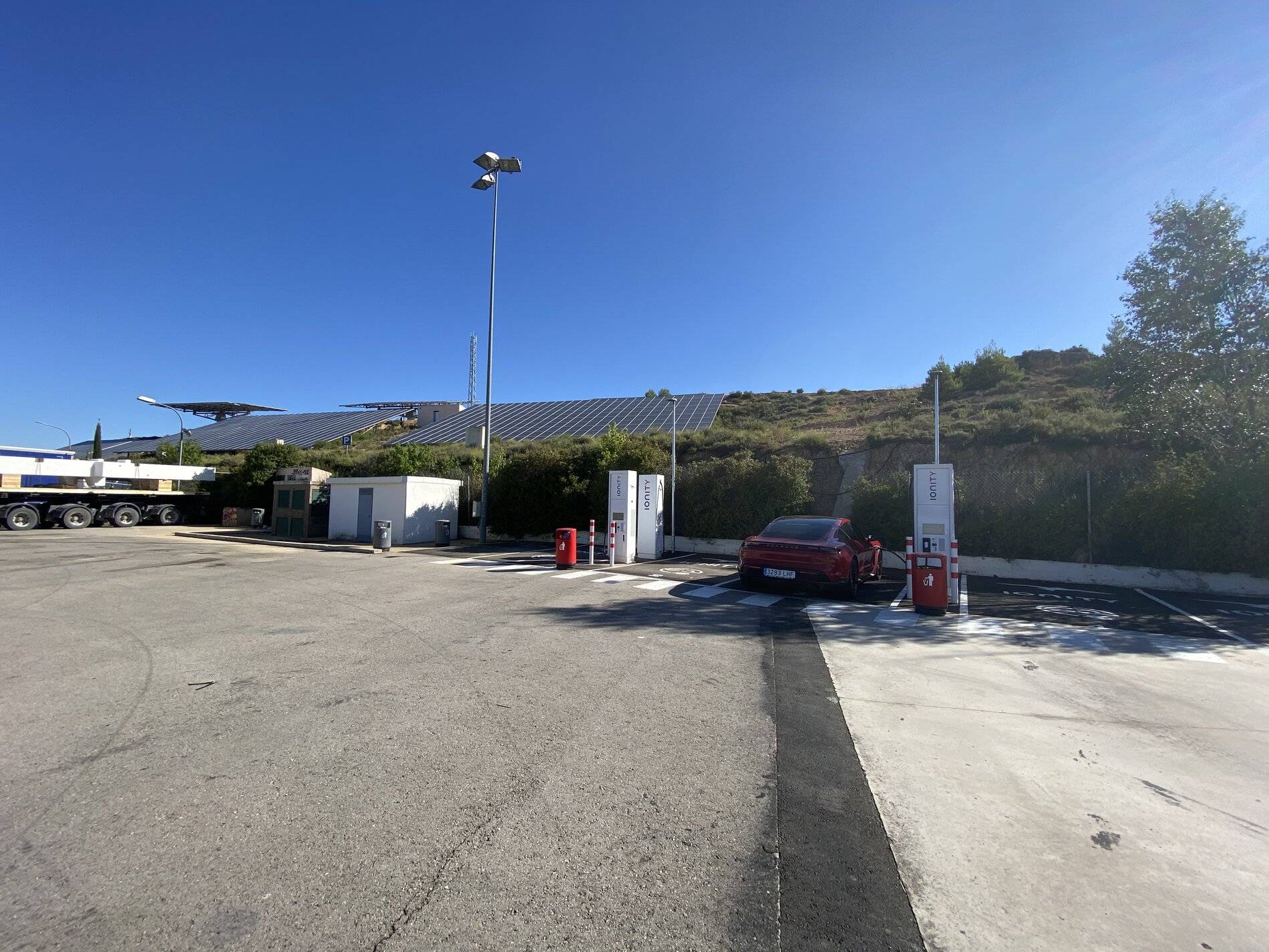 Porsche Taycan Charged today at Ionity station in Ariza, Spain BA3A6E8B-D78B-4B31-BE95-9876B70129F1