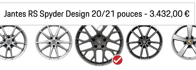 Porsche Taycan 21 inch wheels on 4S Screenshot 2020-07-19 at 08.38.27