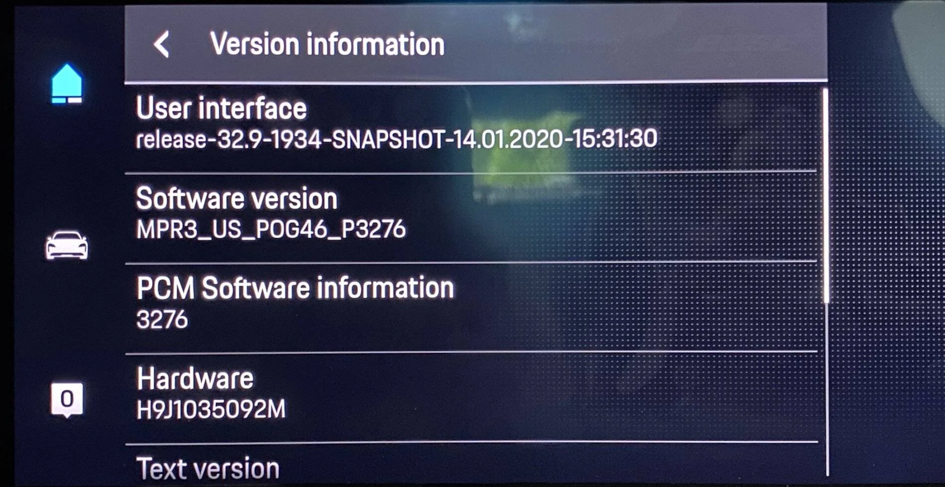 Porsche Taycan WLG2 Campaign --  software updates 956F5212-2252-4B57-BFE7-C51149F19A41
