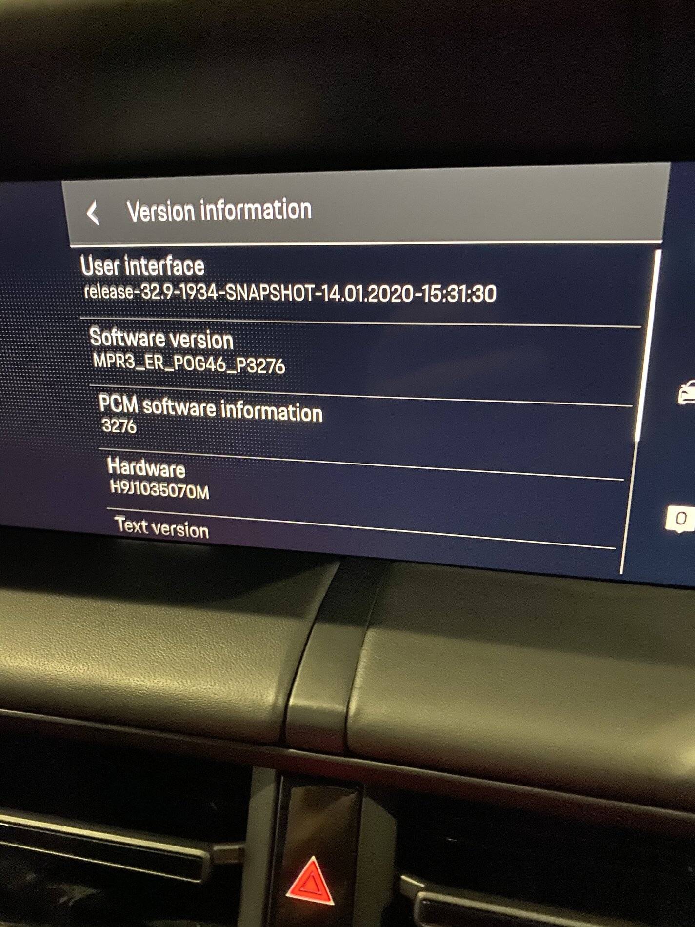 Porsche Taycan WLG2 Campaign --  software updates 1263ED90-B665-424C-B86C-A16A4892388B