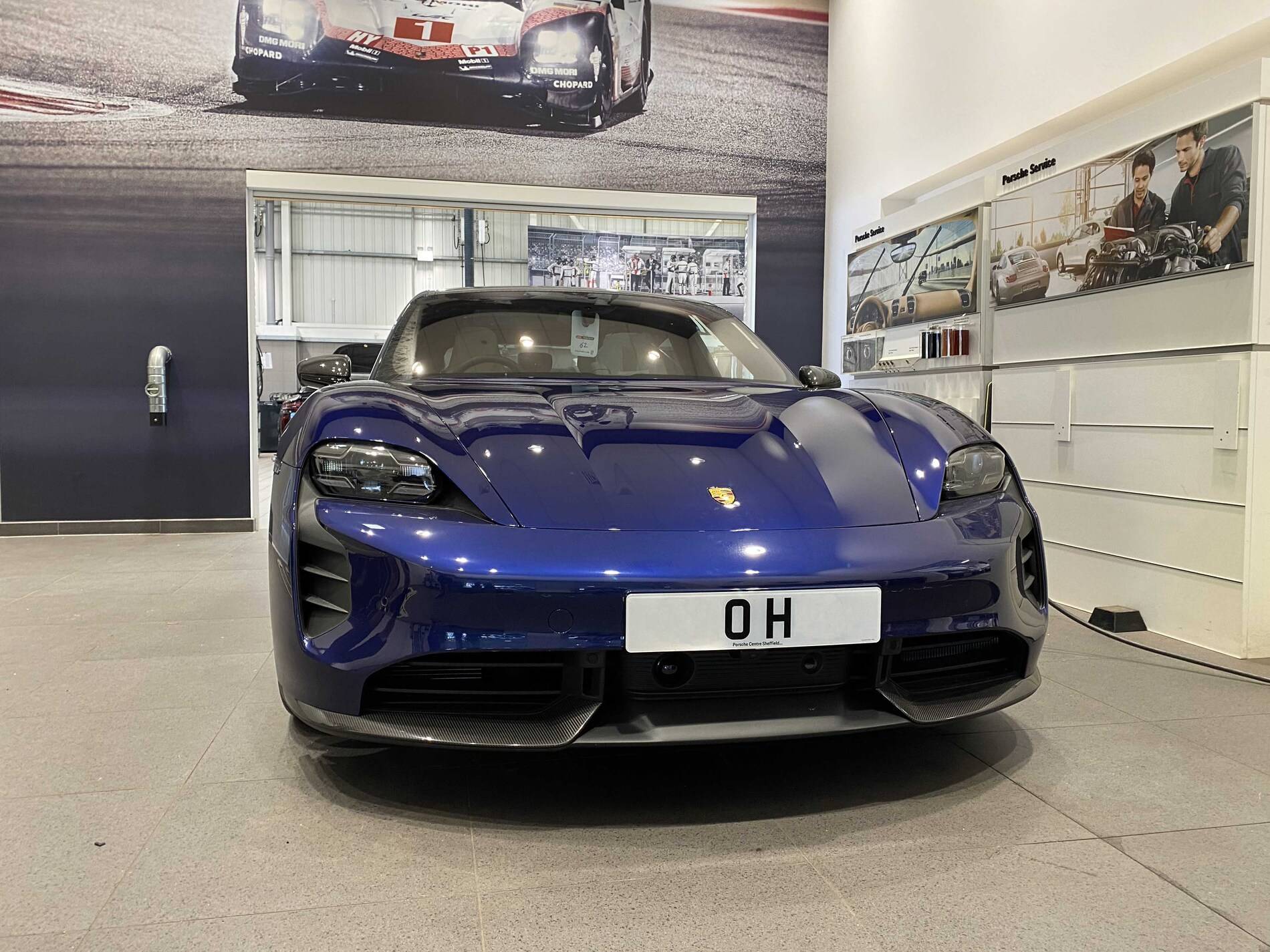 Porsche Taycan Finally... Gentian Blue Turbo S is here! IMG-3951