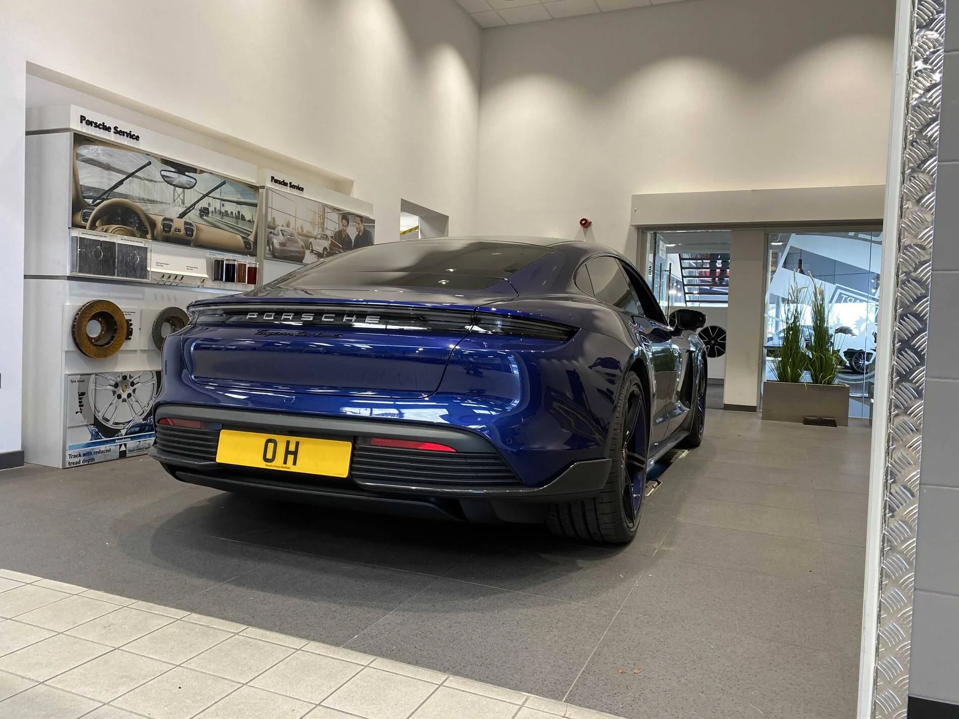 Porsche Taycan Finally... Gentian Blue Turbo S is here! IMG-3955