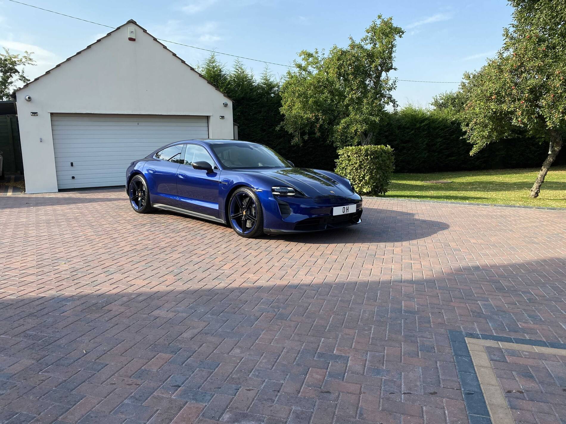 Porsche Taycan Finally... Gentian Blue Turbo S is here! IMG-3978
