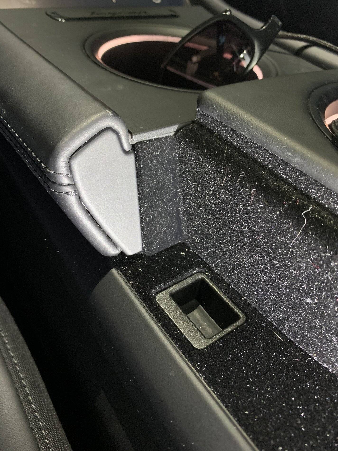 Porsche Taycan Missing piece of interior trim? 73723344-6462-4014-97A0-4C97AE8E8D05