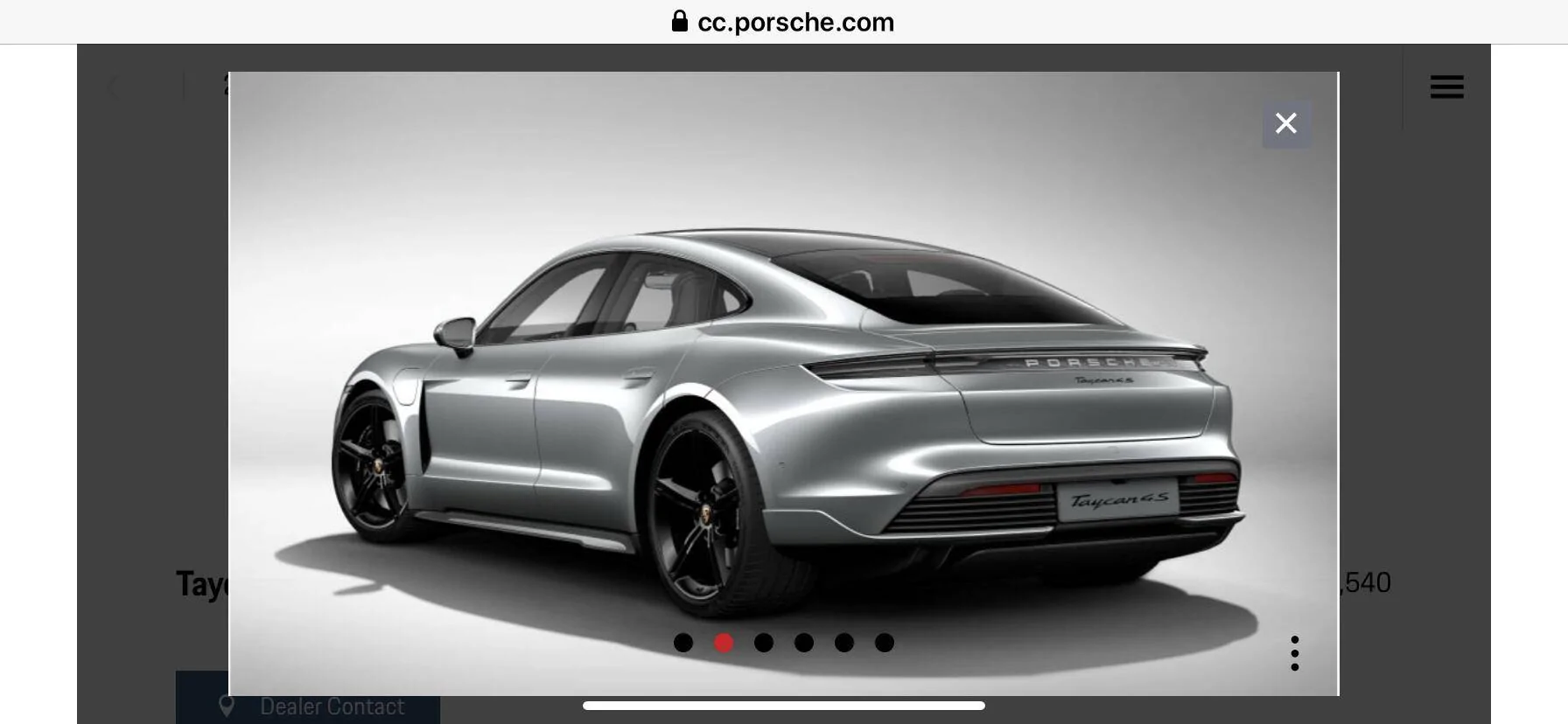 Porsche Taycan SportDesign Package 9C90F79D-C062-4620-952E-7FDC54A1FE6D