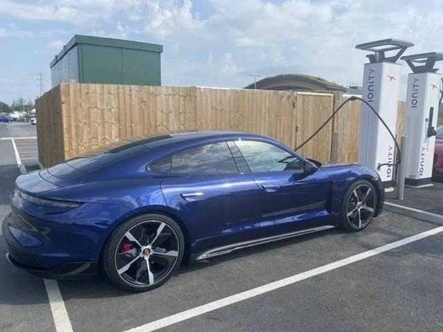 Porsche Taycan Ionity Leeds B4FD7FC0-F2B3-43E5-B9F7-AEA8ABC04ABE