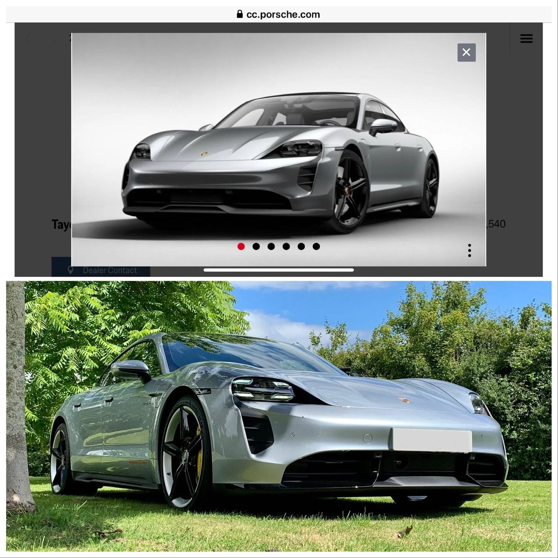 Porsche Taycan SportDesign Package 67A17265-7F31-4AD7-9E49-77075CDF8203