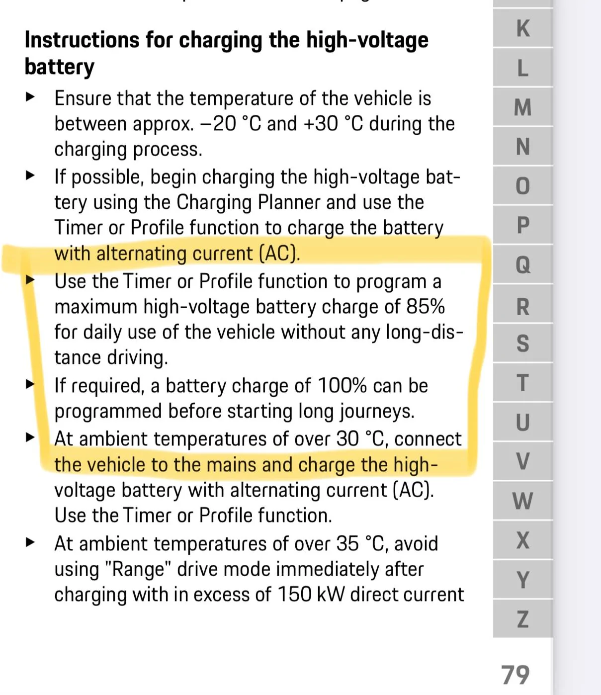 Porsche Taycan Charging to 80% or 100% IMG_2150