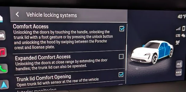 Porsche Taycan 90 day update on MY23 1697029489831