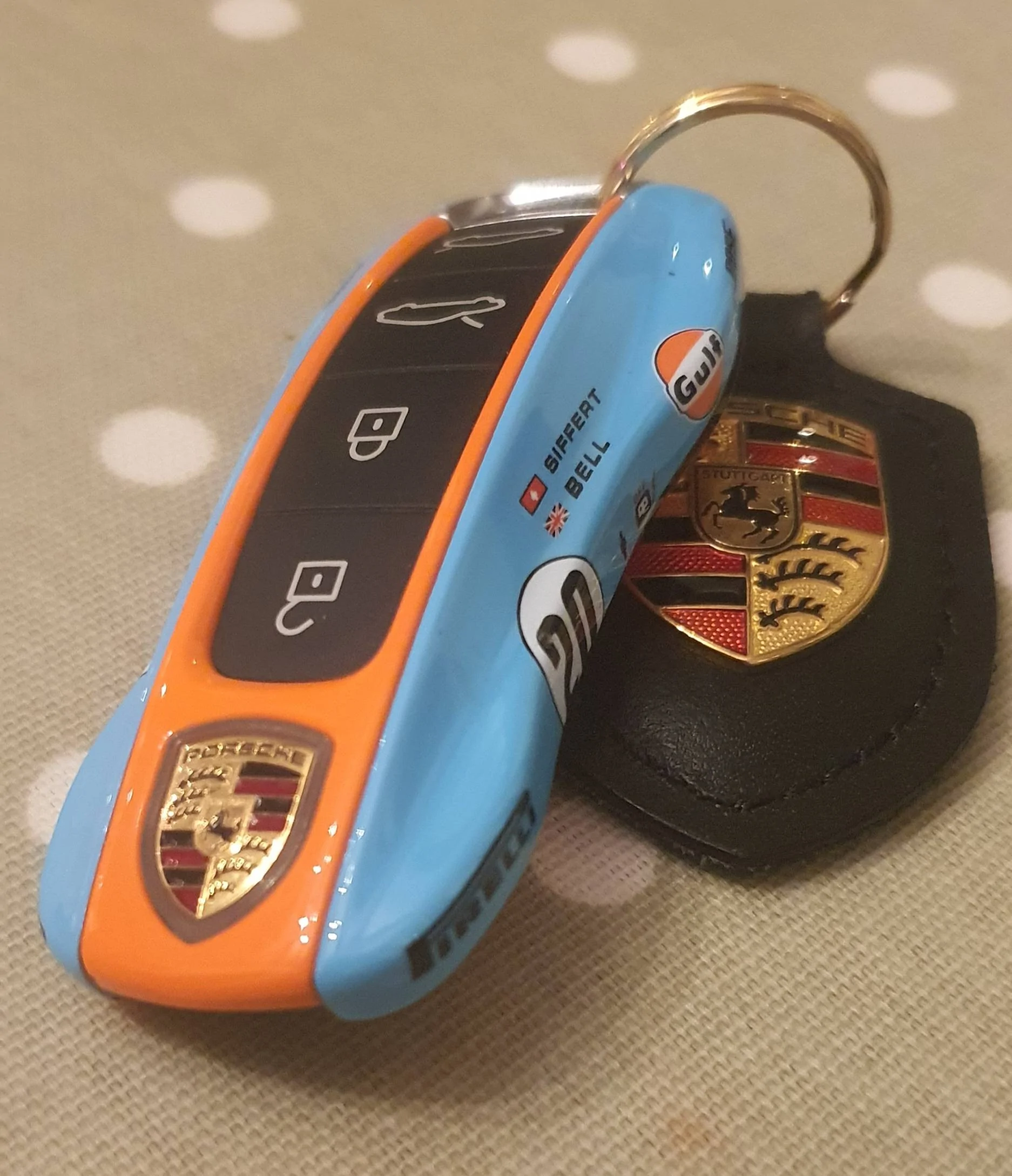 Porsche Taycan Color-Matched Key Fob Covers 20231012_211544