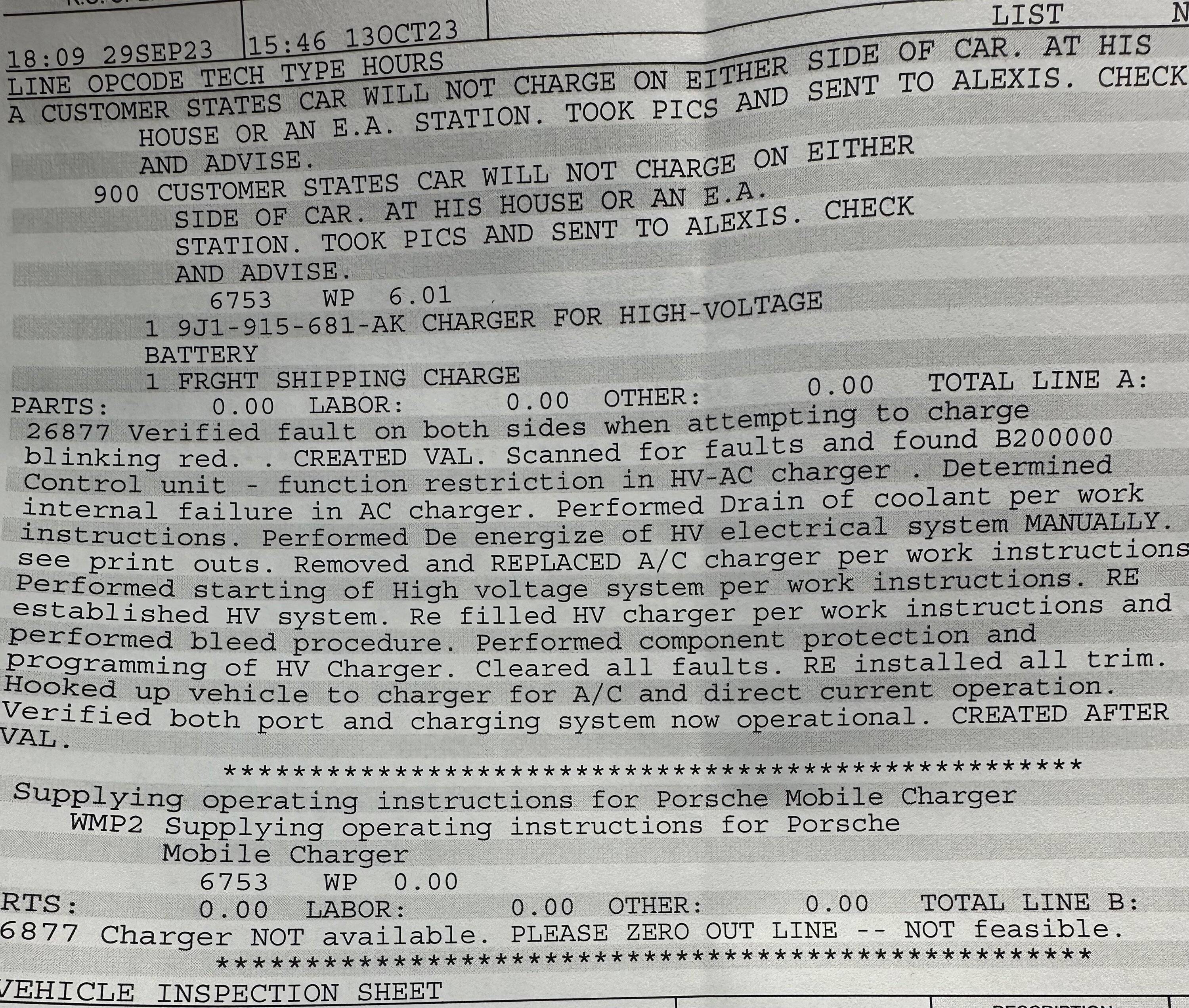 Porsche Taycan "Charging not possible" error IMG_1337