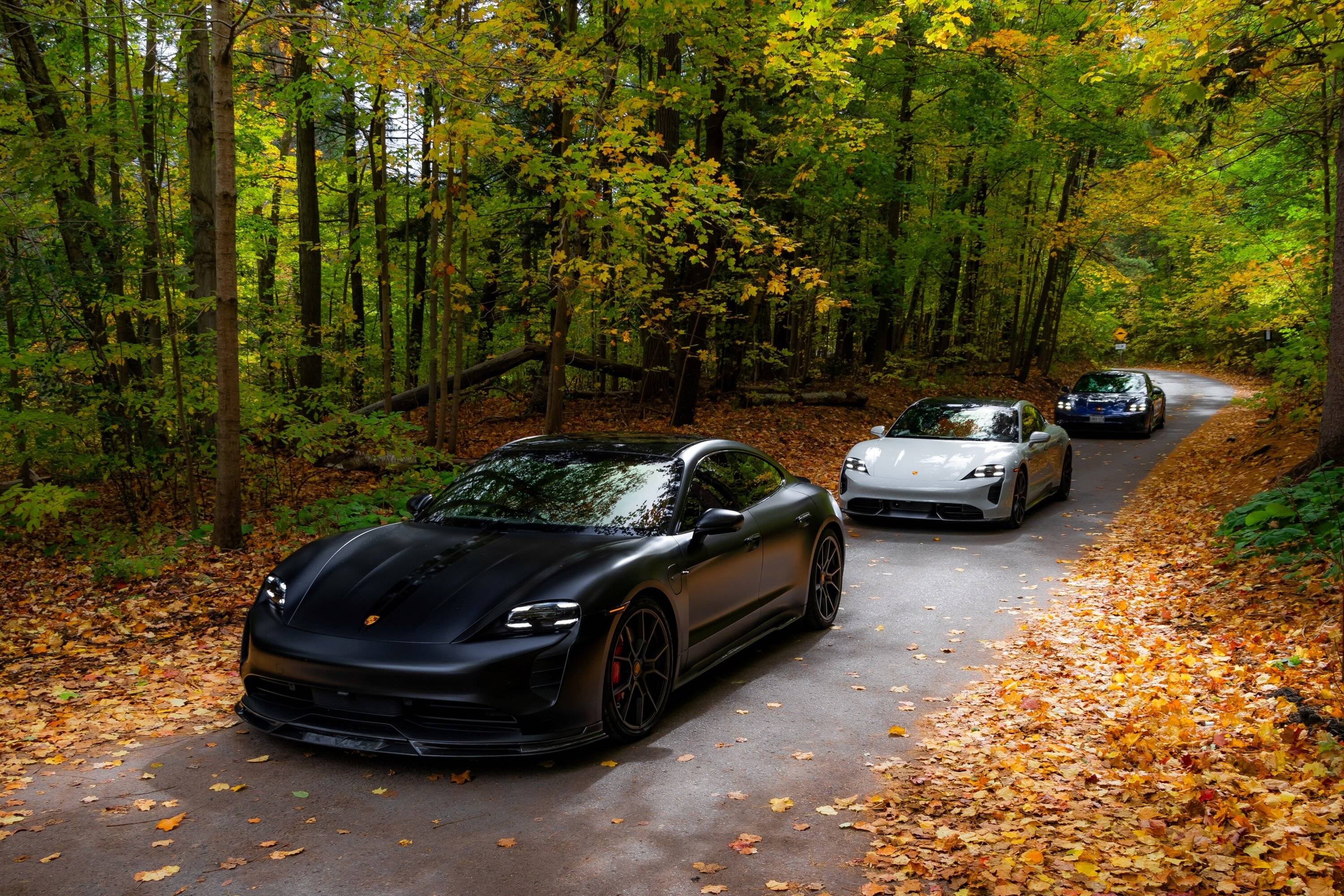 Porsche Taycan Toronto area photoshoot with 3 GTS' IMG_3656