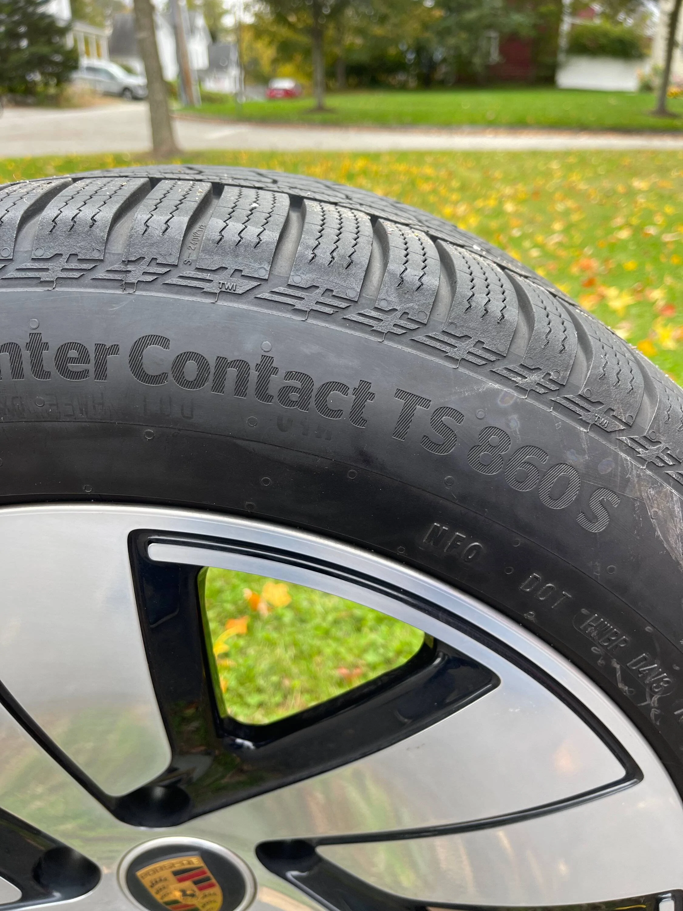 Porsche Taycan SOLD $1500 OBO 4 NEW Genuine OEM 19" Porsche Taycan Wheels & Tires 225/55R19 & 275/45/19 (9J1) Library - 10 of 21