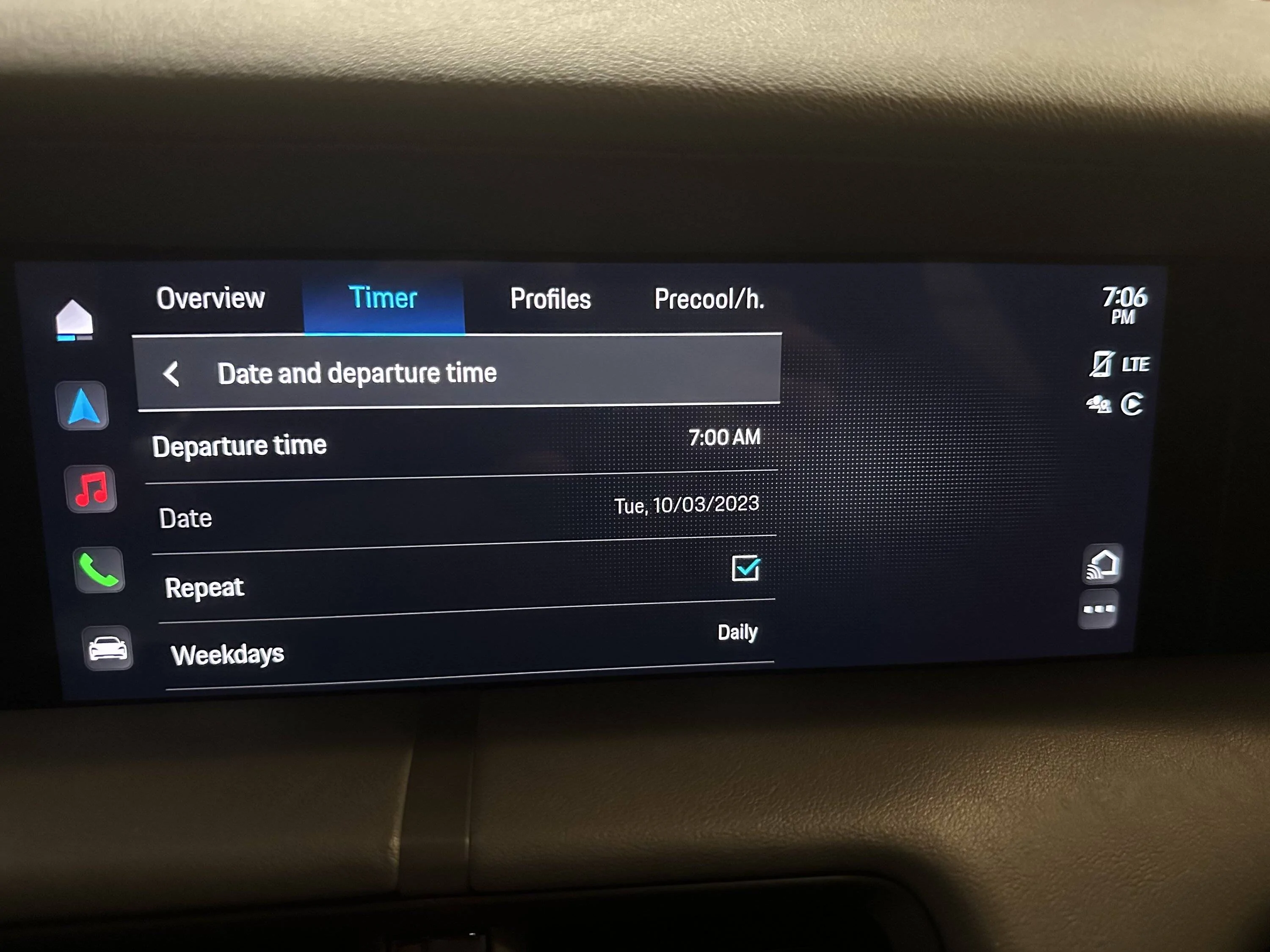 Porsche Taycan Charging Timer IMG_3440