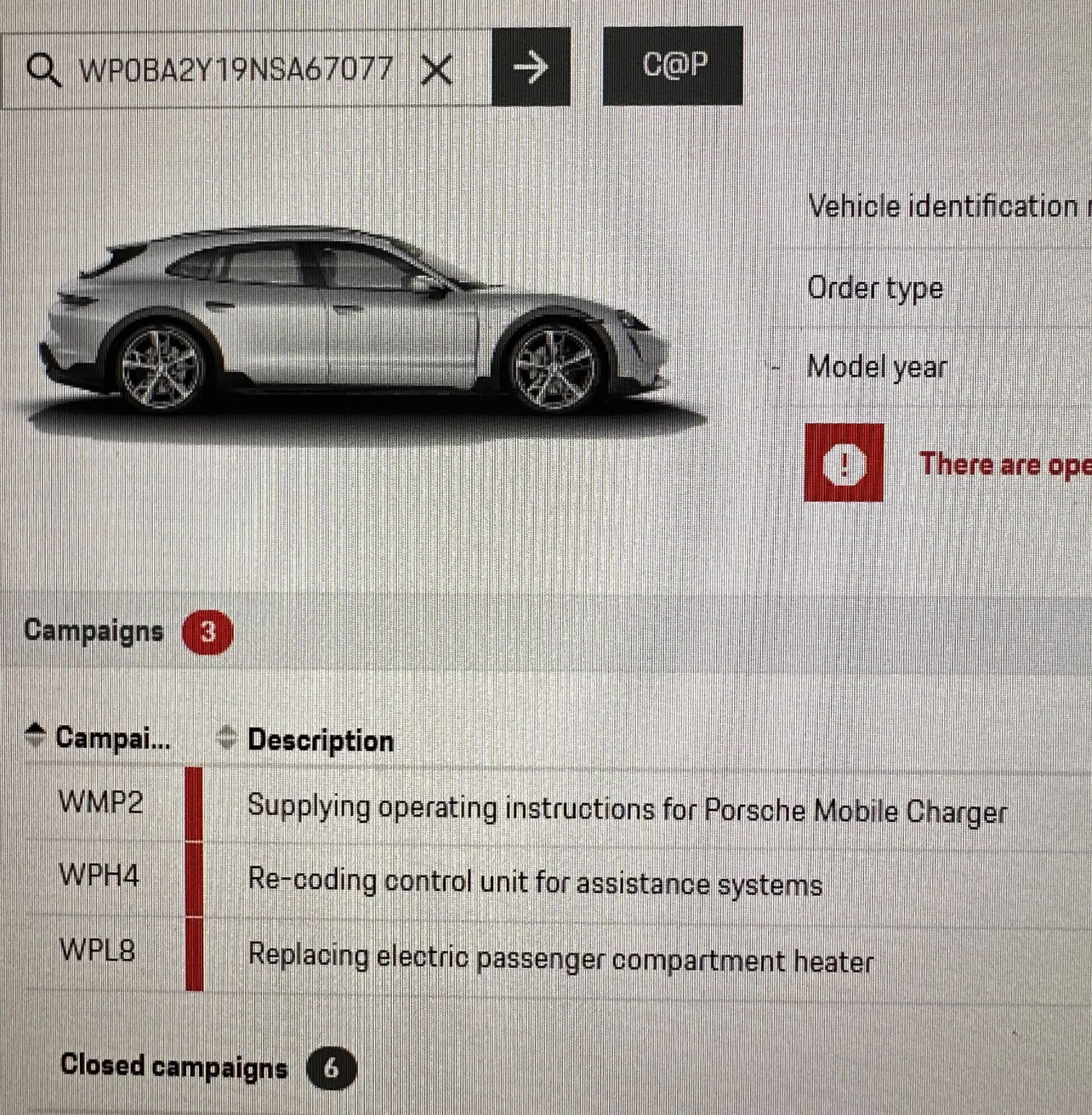 Porsche Taycan "Free HV Heater Replacement for Your Taycan Now Available at your Porsche Center" 72054750878--B86FC60A-D56B-4D40-B6EB-BFF37C70655F