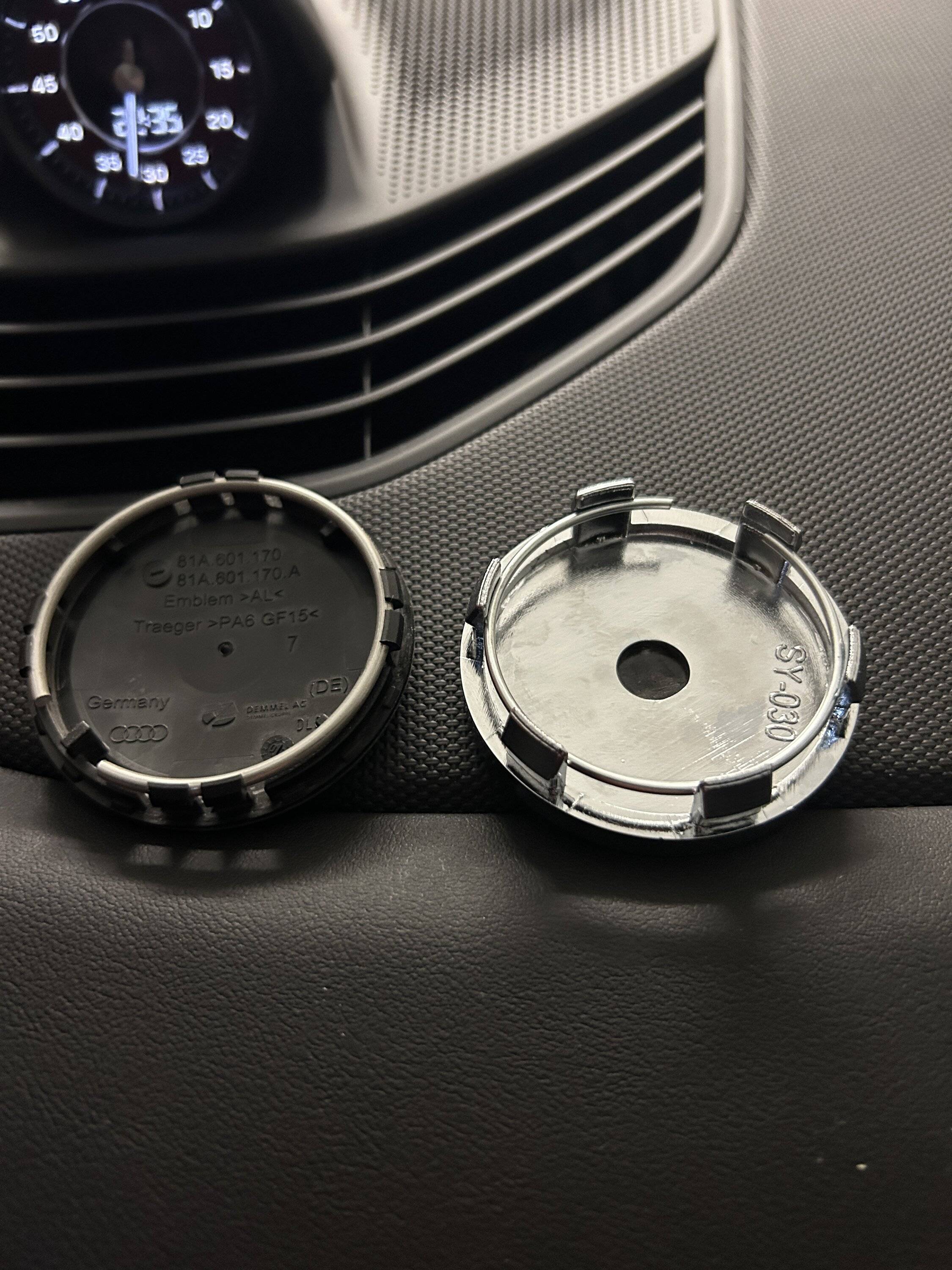 Porsche Taycan Help needed with wheel center caps IMG_5406