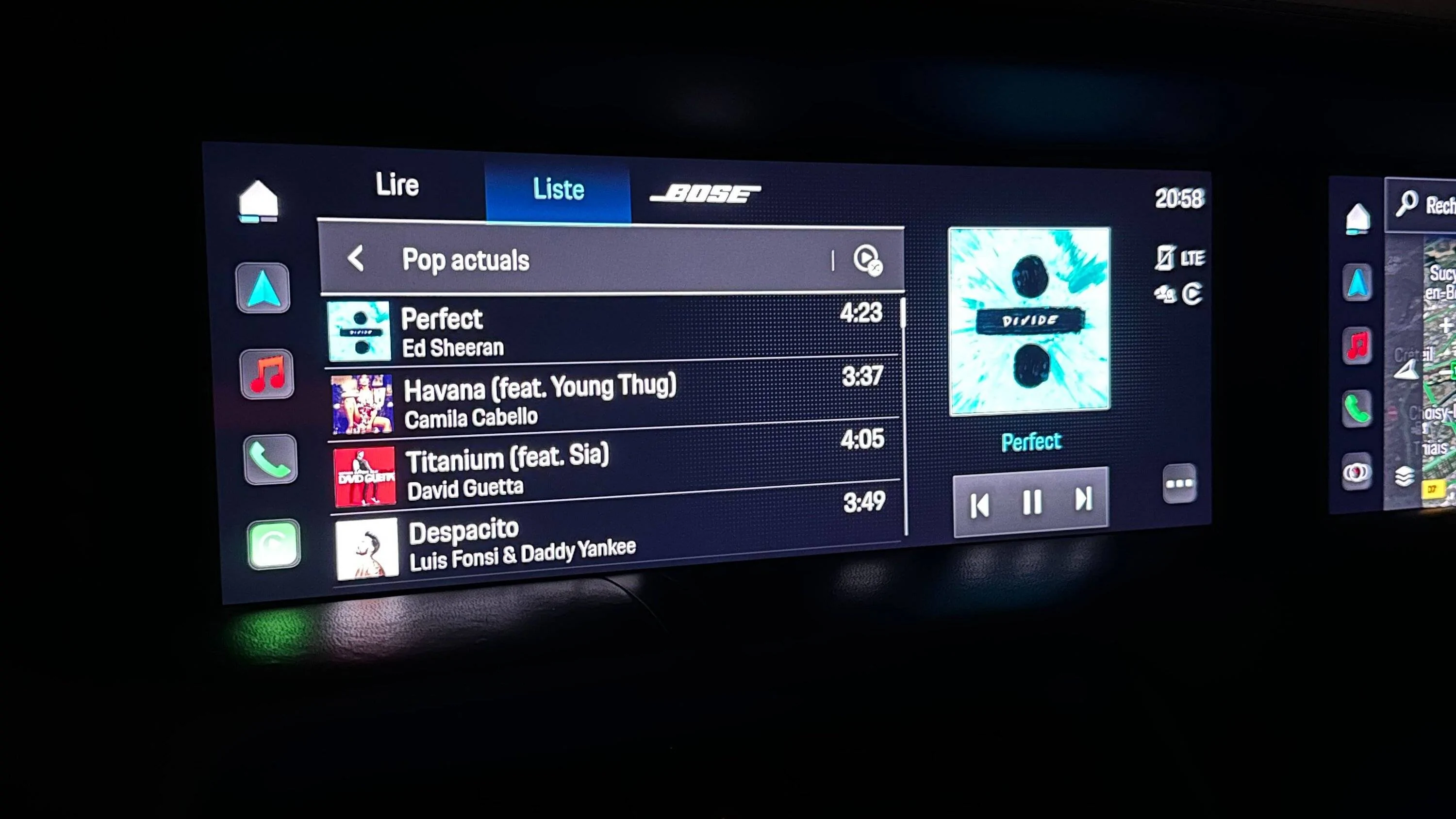 Porsche Taycan Spotify, Apple Music + Podcast gone after latest update IMG_1186