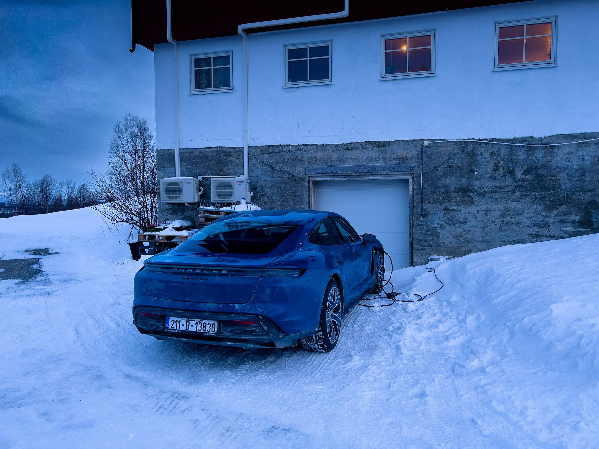 Porsche Taycan Any tips for charging in the snow IMG_9142