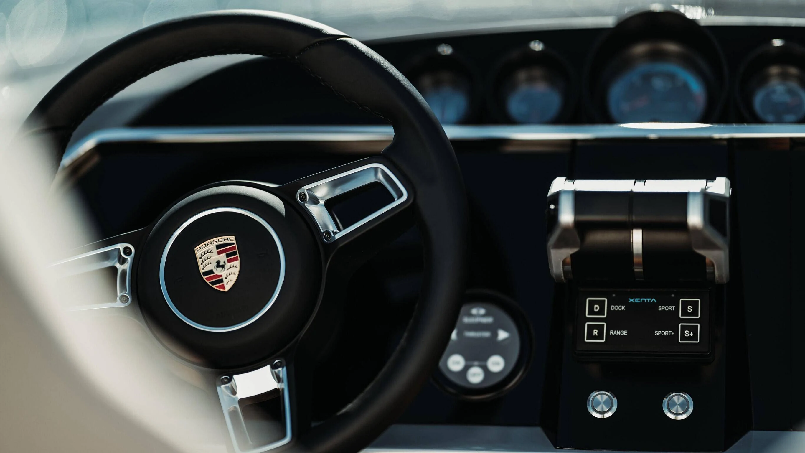 Porsche Taycan Porsche EV + Speedboat PNG imag