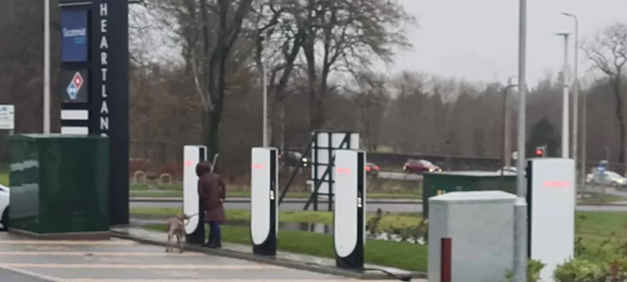 Porsche Taycan Open to non-Tesla Superchargers (UK) IMG_0164