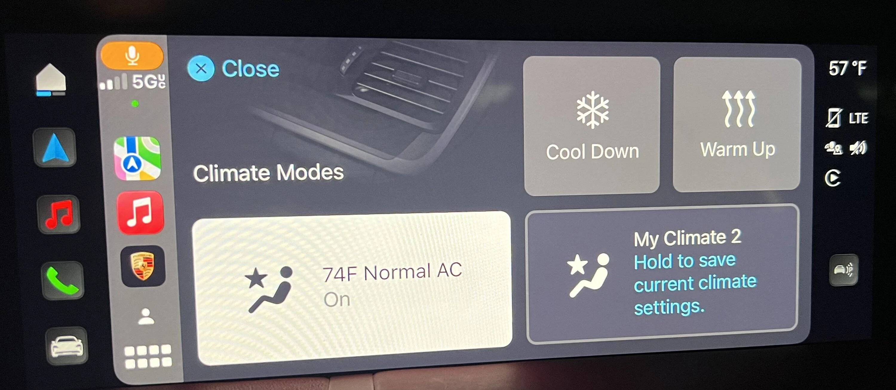 Porsche Taycan My Porsche App Update for Taycan Finally Adds Climate Controls & More through Apple Carplay! Happy Thanksgiving! IMG_3778