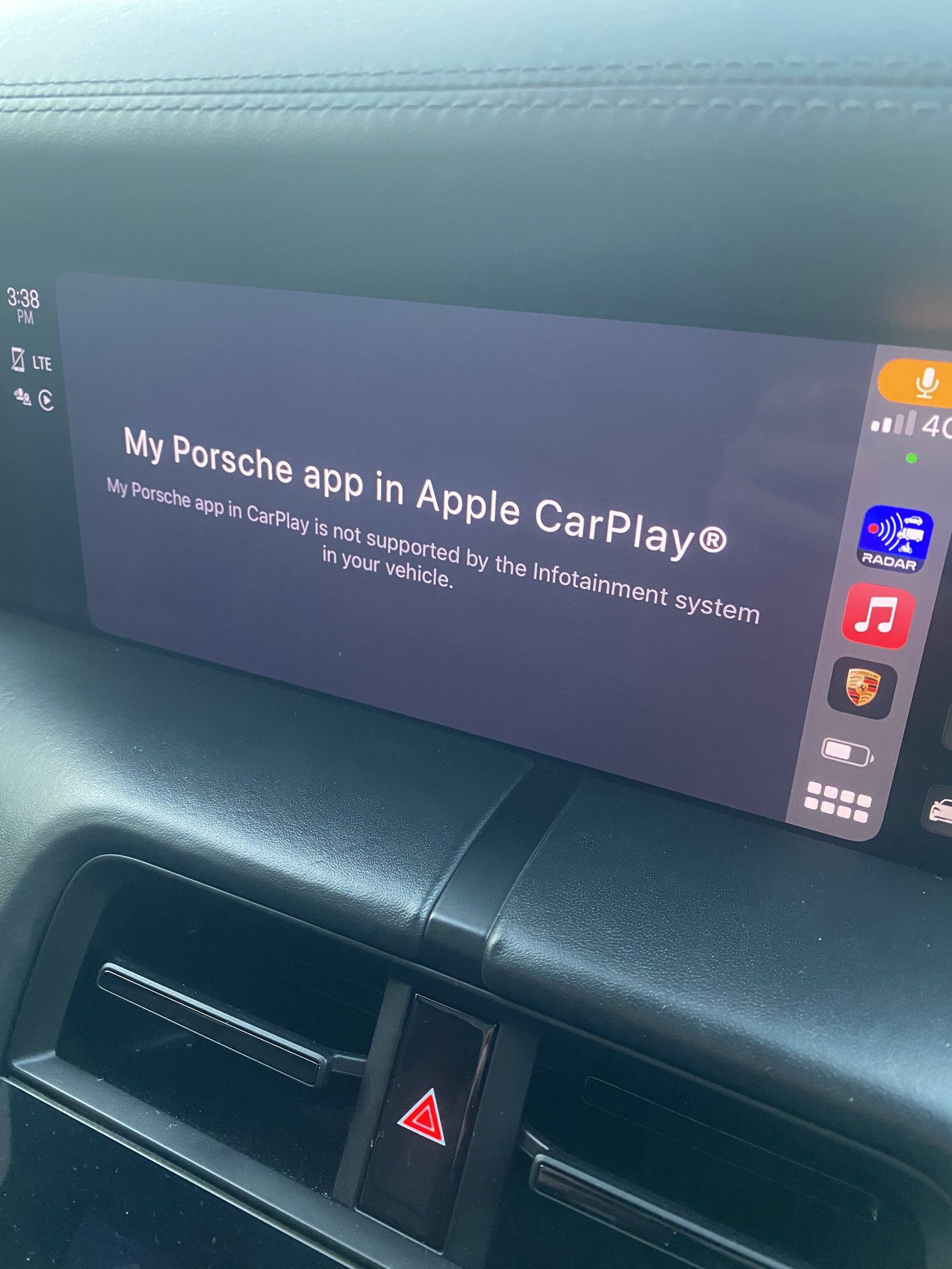 Porsche Taycan My Porsche App Update for Taycan Finally Adds Climate Controls & More through Apple Carplay! Happy Thanksgiving! IMG_4568