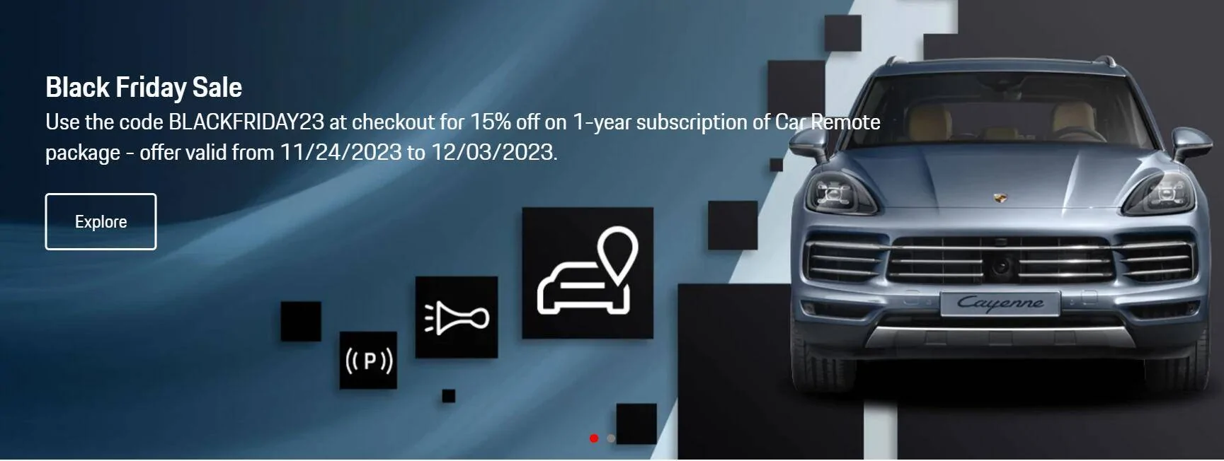 Porsche Taycan Porsche -Black Friday coupon 2023 1700860063751