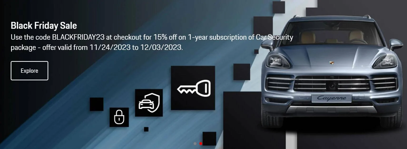 Porsche Taycan Porsche -Black Friday coupon 2023 1700860124214