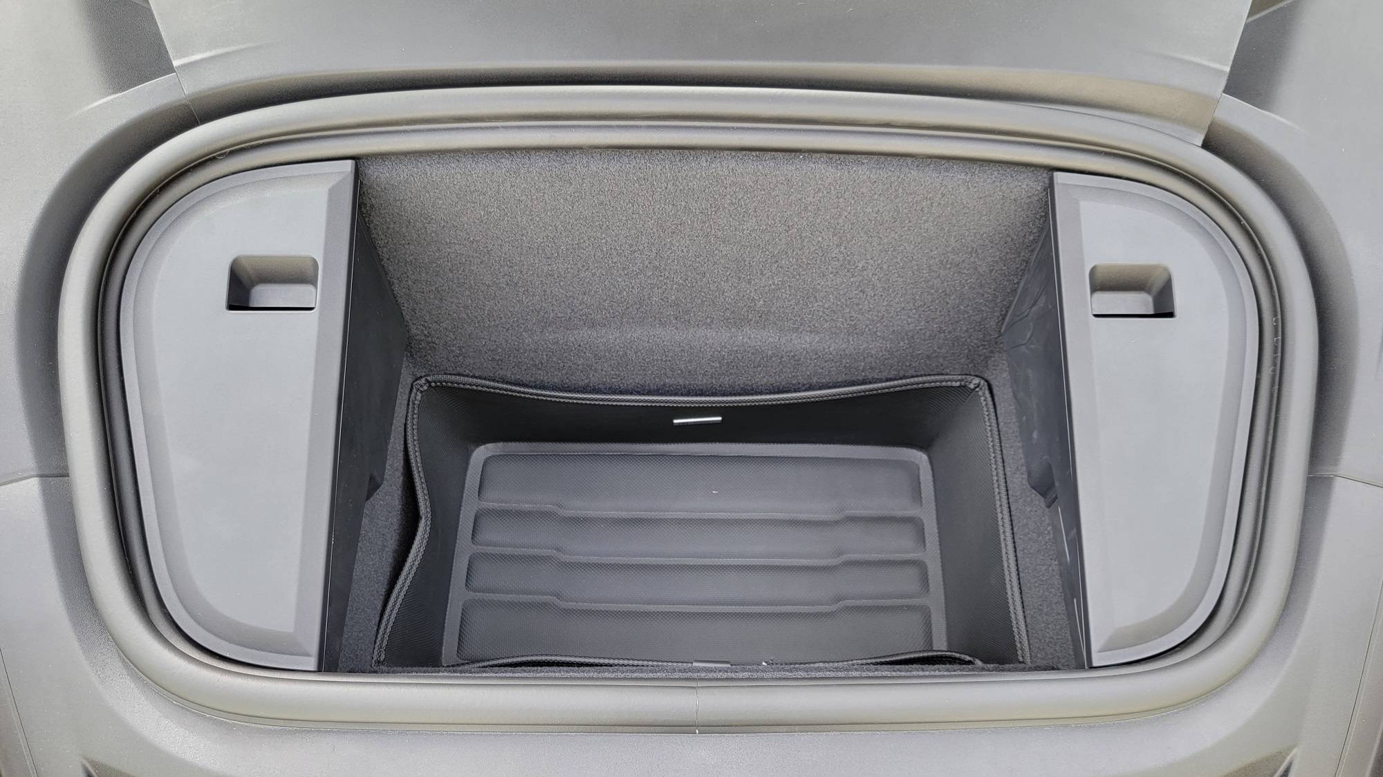 Porsche Taycan Tuxmat trunk / frunk 3-piece set -- first look pics Front mat