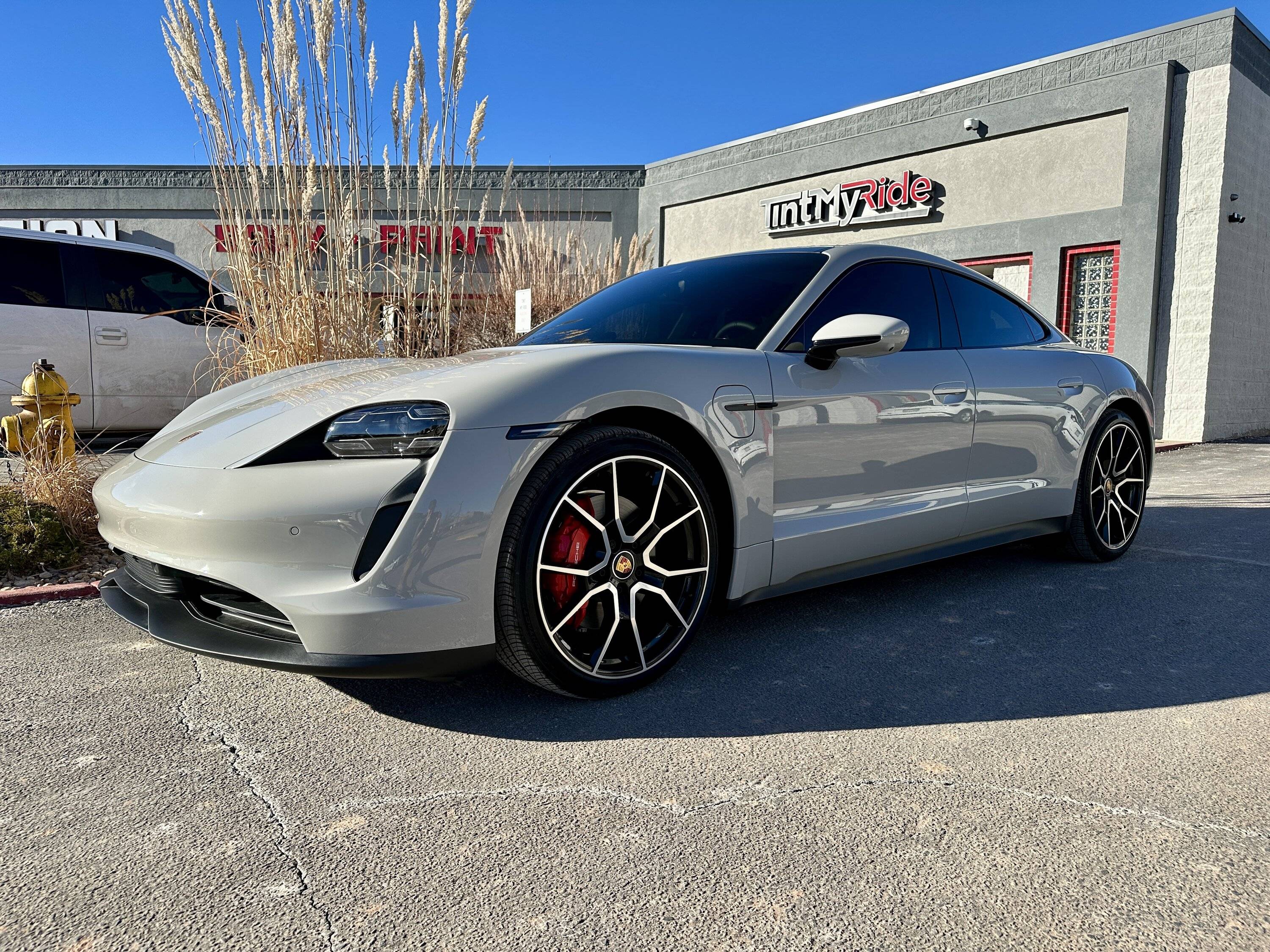 Porsche Taycan November 2023 Deliveries PPF and tint