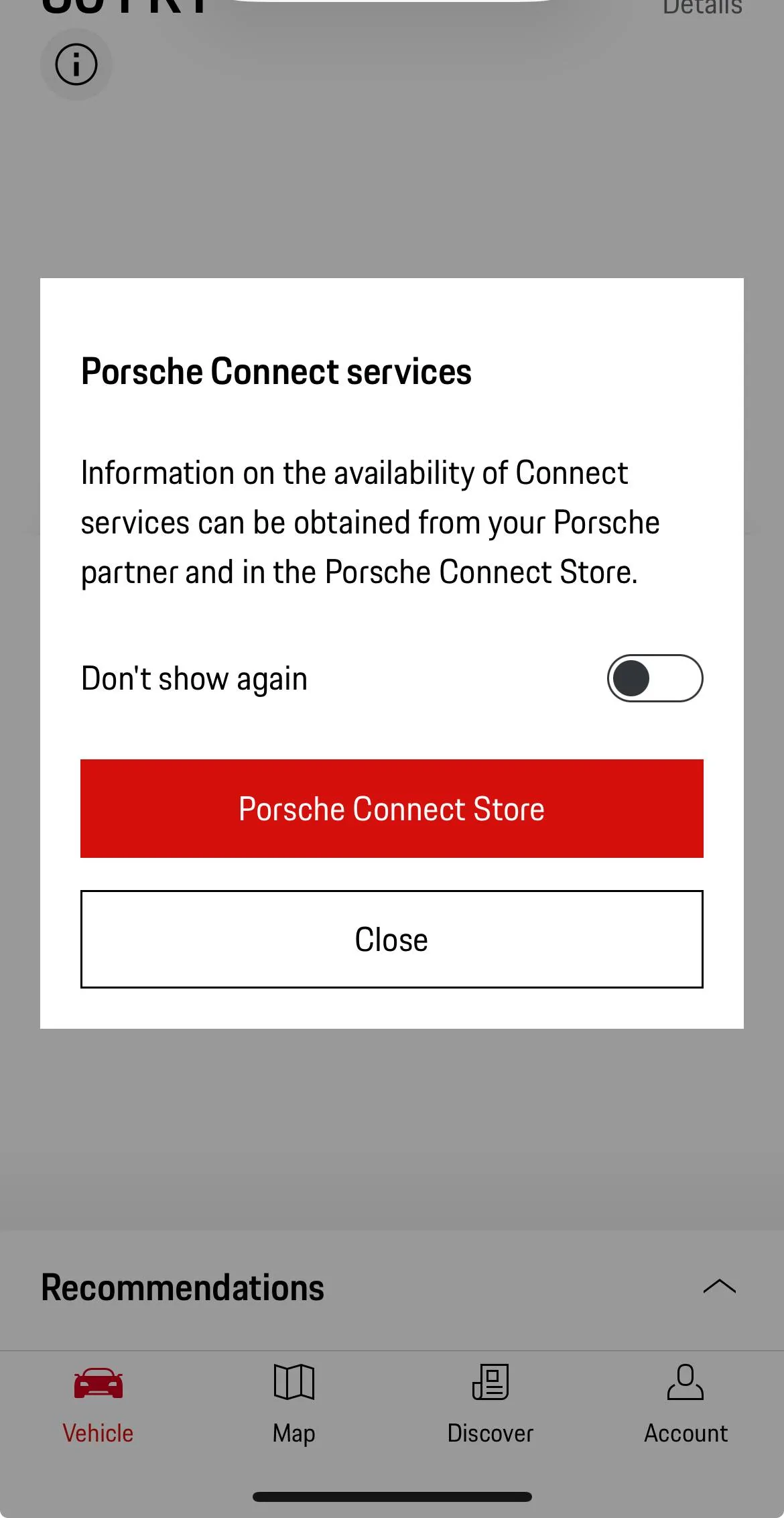 Porsche Taycan Connection issues 1701242634250