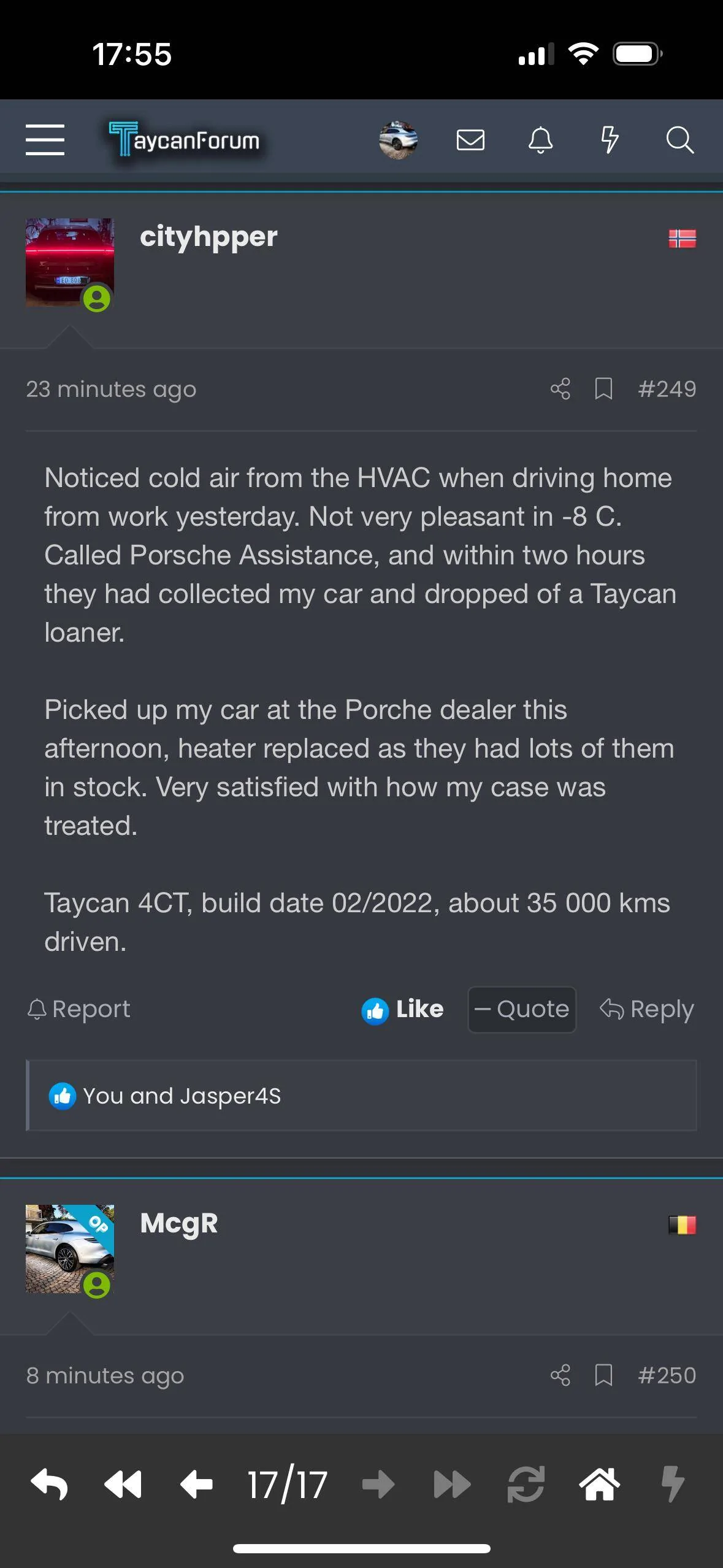 Porsche Taycan Broken heater - there was an error during preheating / cooling IMG_0275