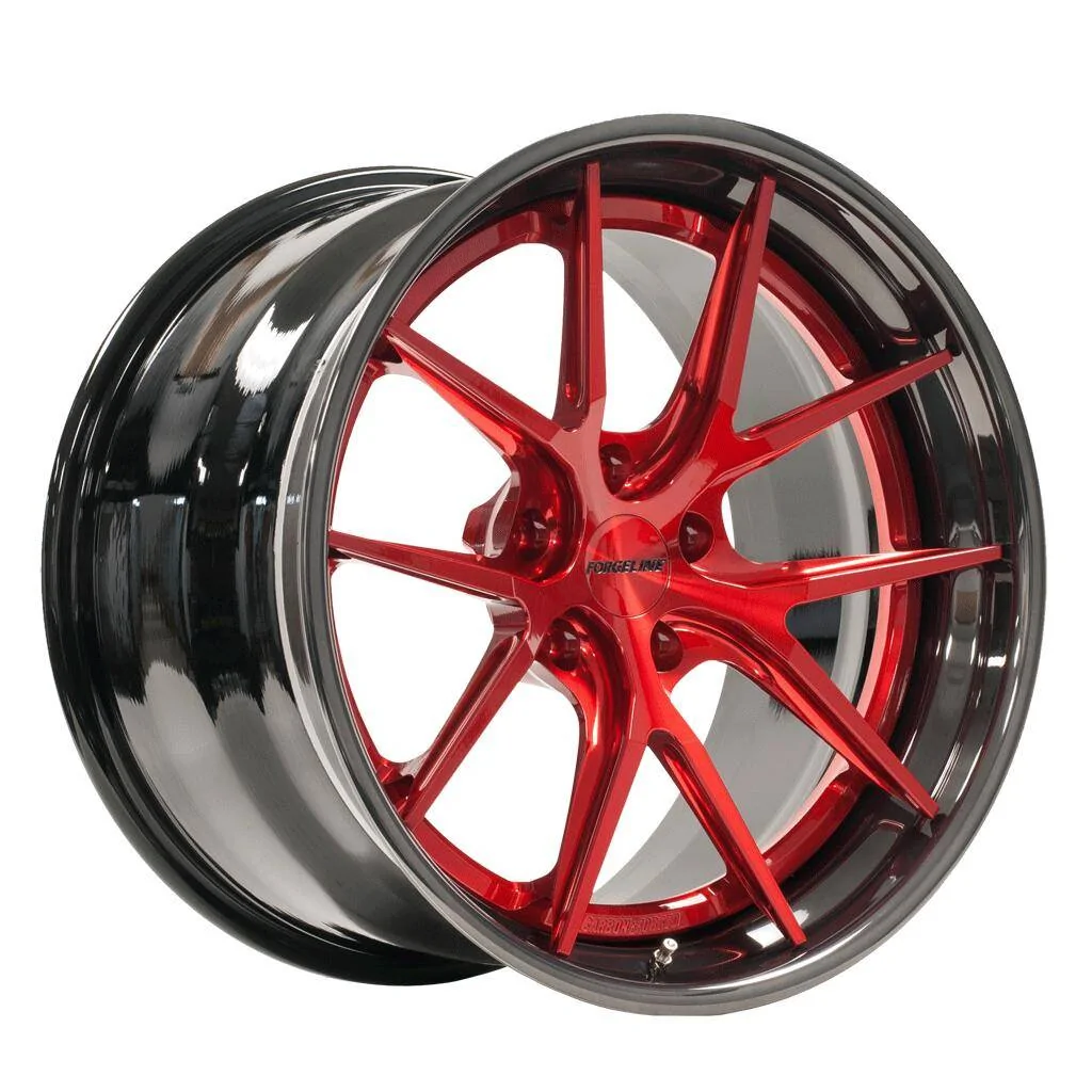 Porsche Taycan Got to tour Forgeline this afternoon AL301-Trans-Red-PB-1024x1024